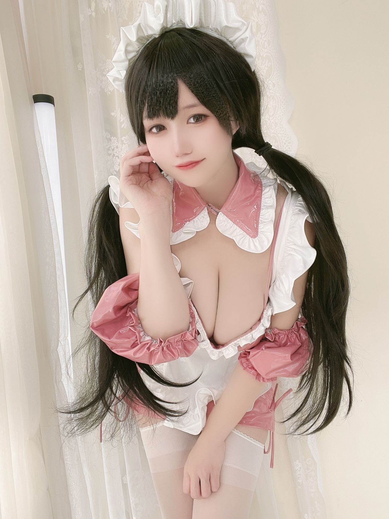 小仓千代w 粉色漆皮女仆-COS世界