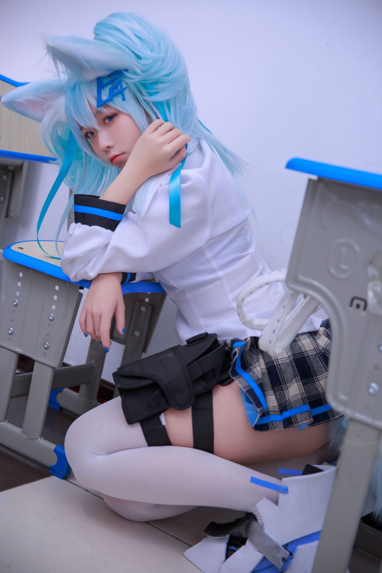 图片[5]-G44不会受伤 少女前线PA15校服-COS世界