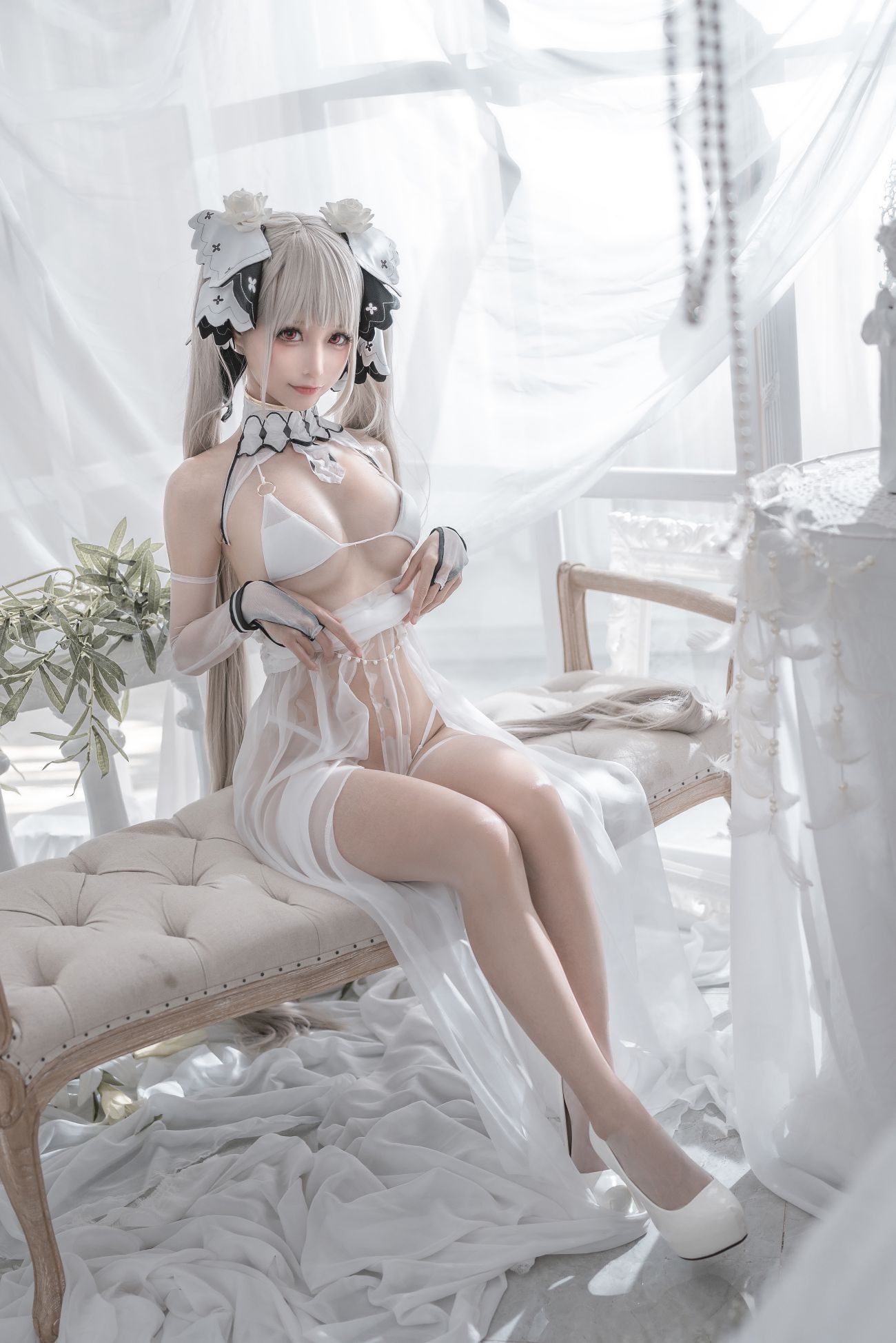 图片[2]-蠢沫沫 可畏婚纱-COS世界