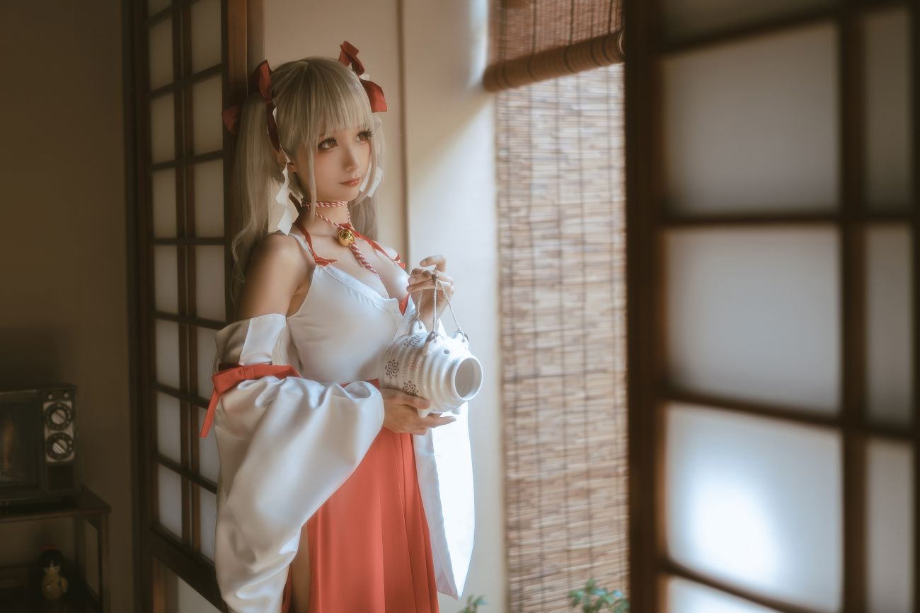 图片[2]-蠢沫沫 可畏巫女-COS世界