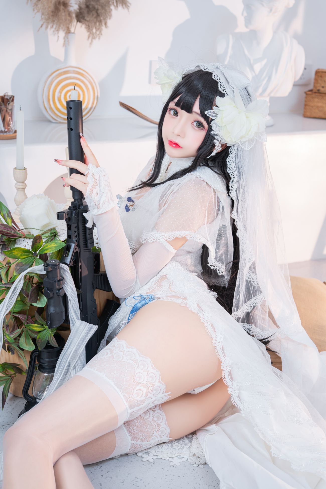 图片[4]-松本甜奈姣 95式婚纱-COS世界