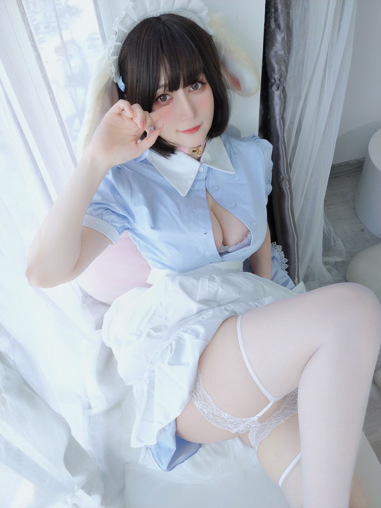 图片[4]-白银 兔女仆-COS世界