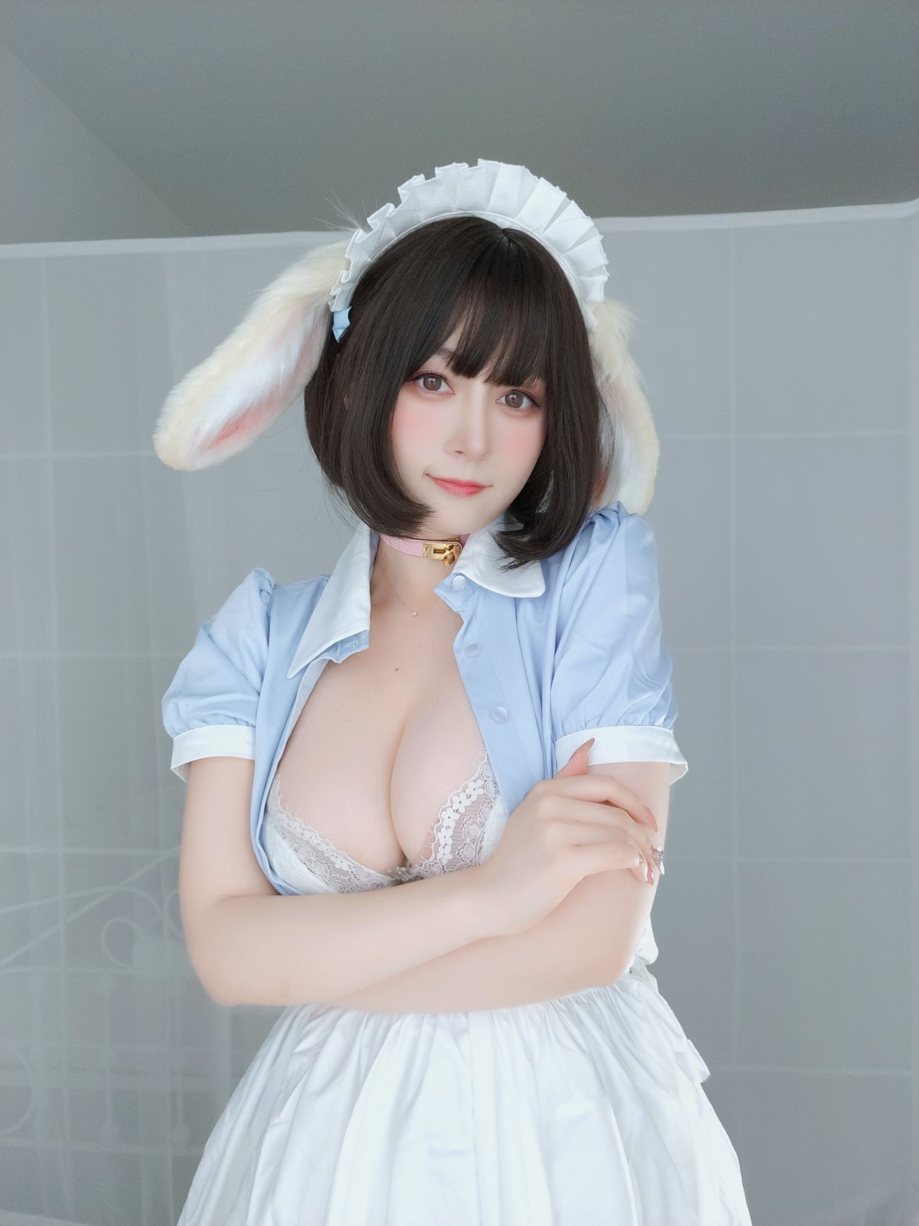 图片[5]-白银 兔女仆-COS世界