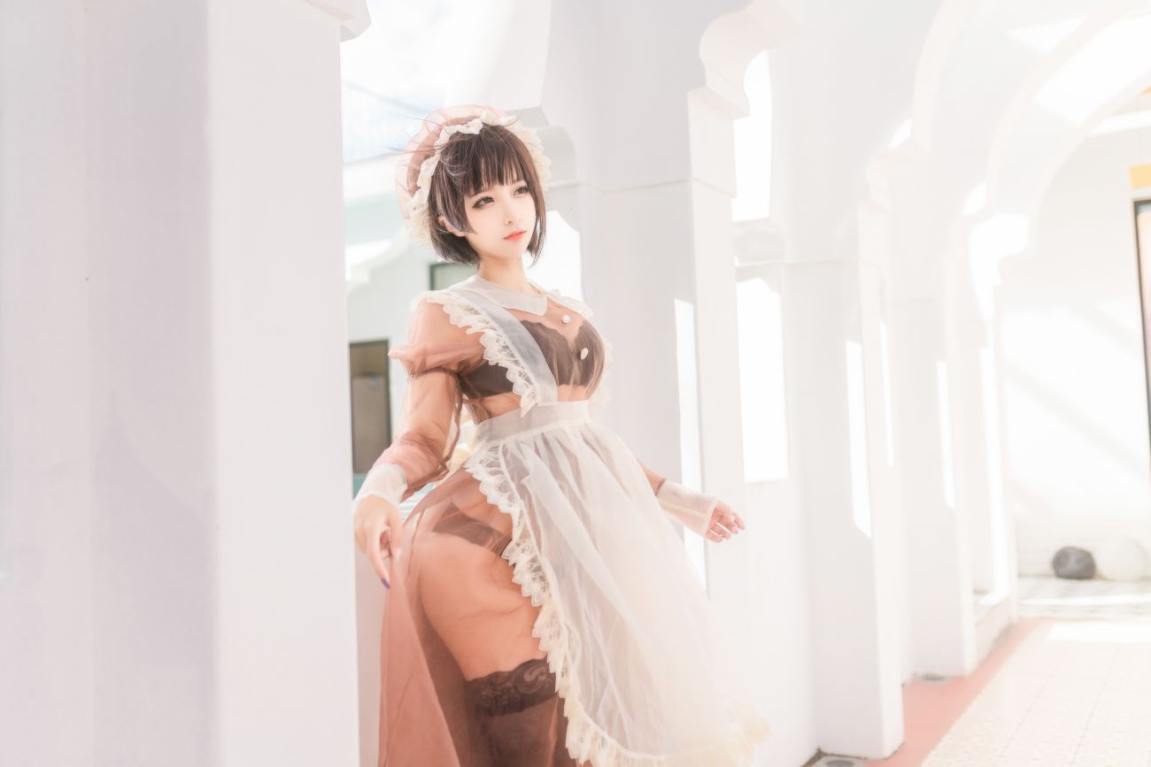图片[2]-蠢沫沫 纱室外女仆-COS世界