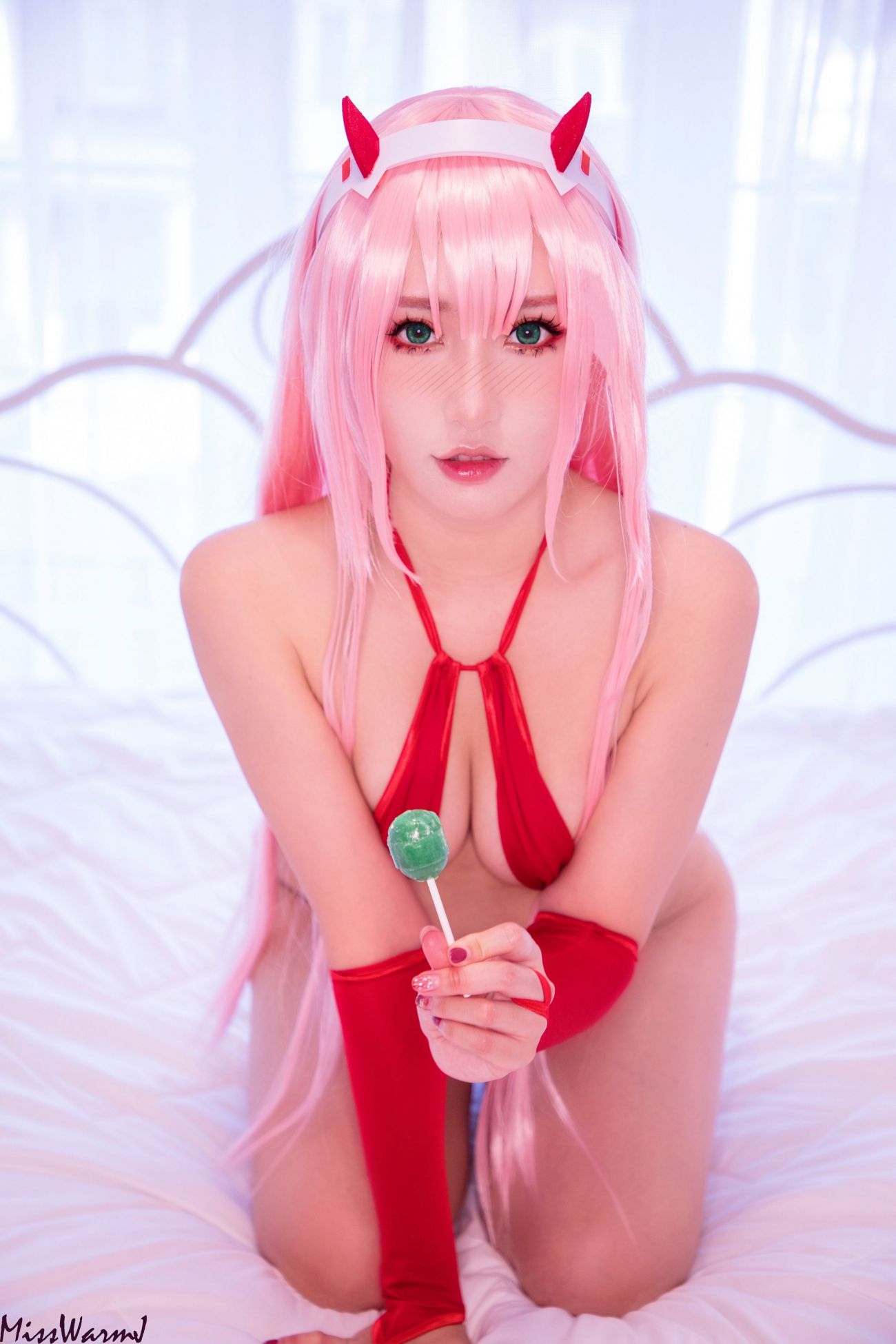 图片[3]-MisswarmJ Zero Two Bikini-COS世界