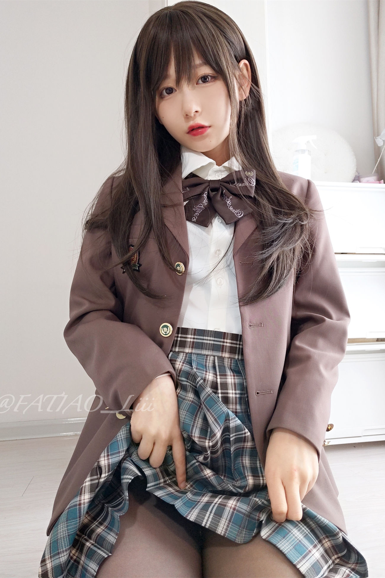 迷之呆梨 春の制服-COS世界