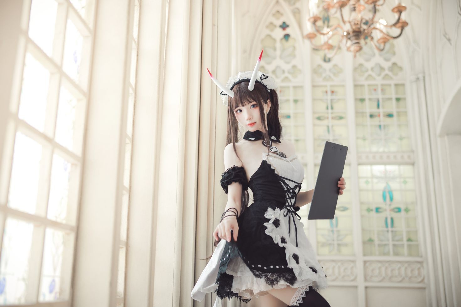 图片[2]-花柒Hana 能代女仆-COS世界
