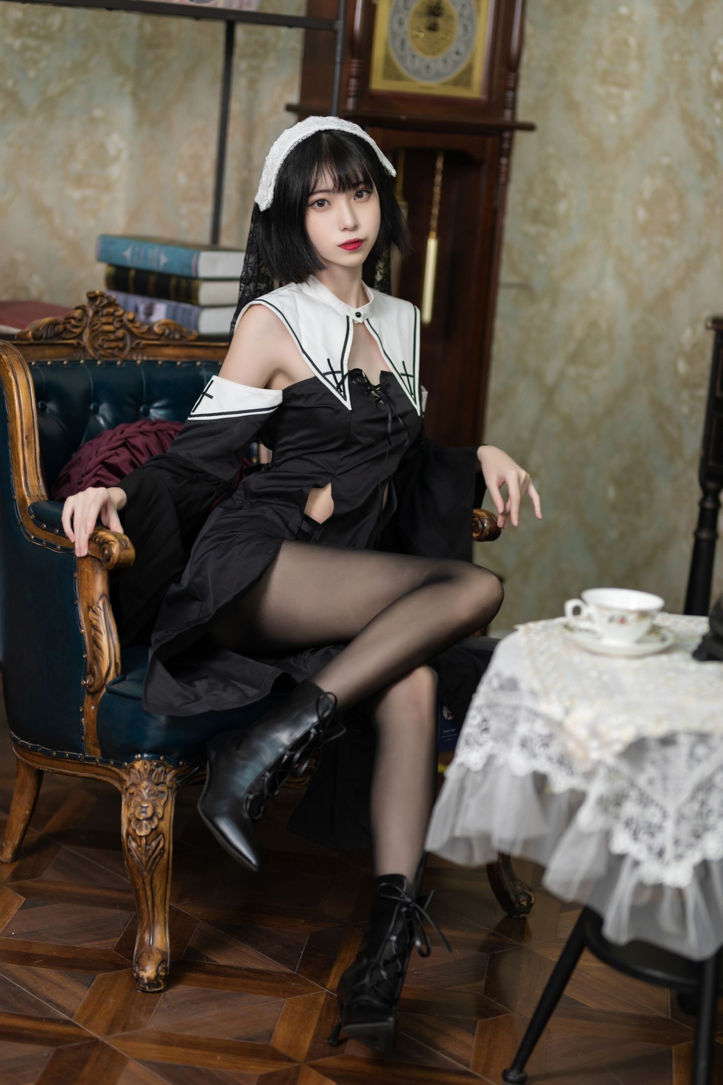 图片[2]-许岚 暗黑修女-COS世界