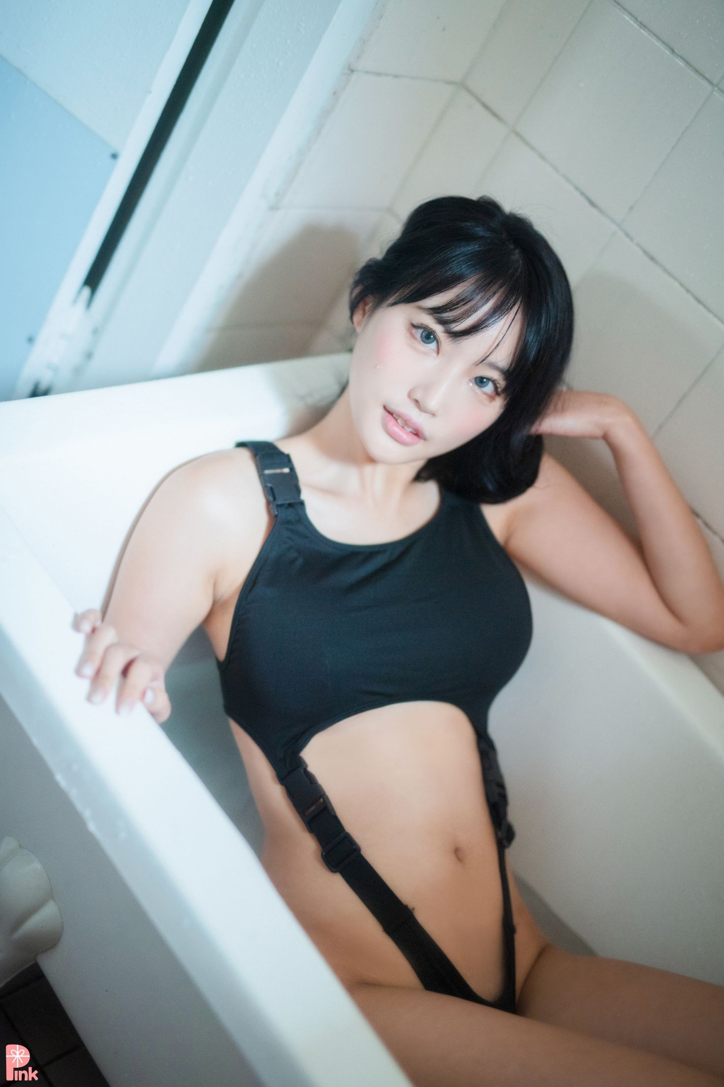 图片[2]-PINK RIBBON Linda Bunny Girl Swimsuit Swimsuit-COS世界