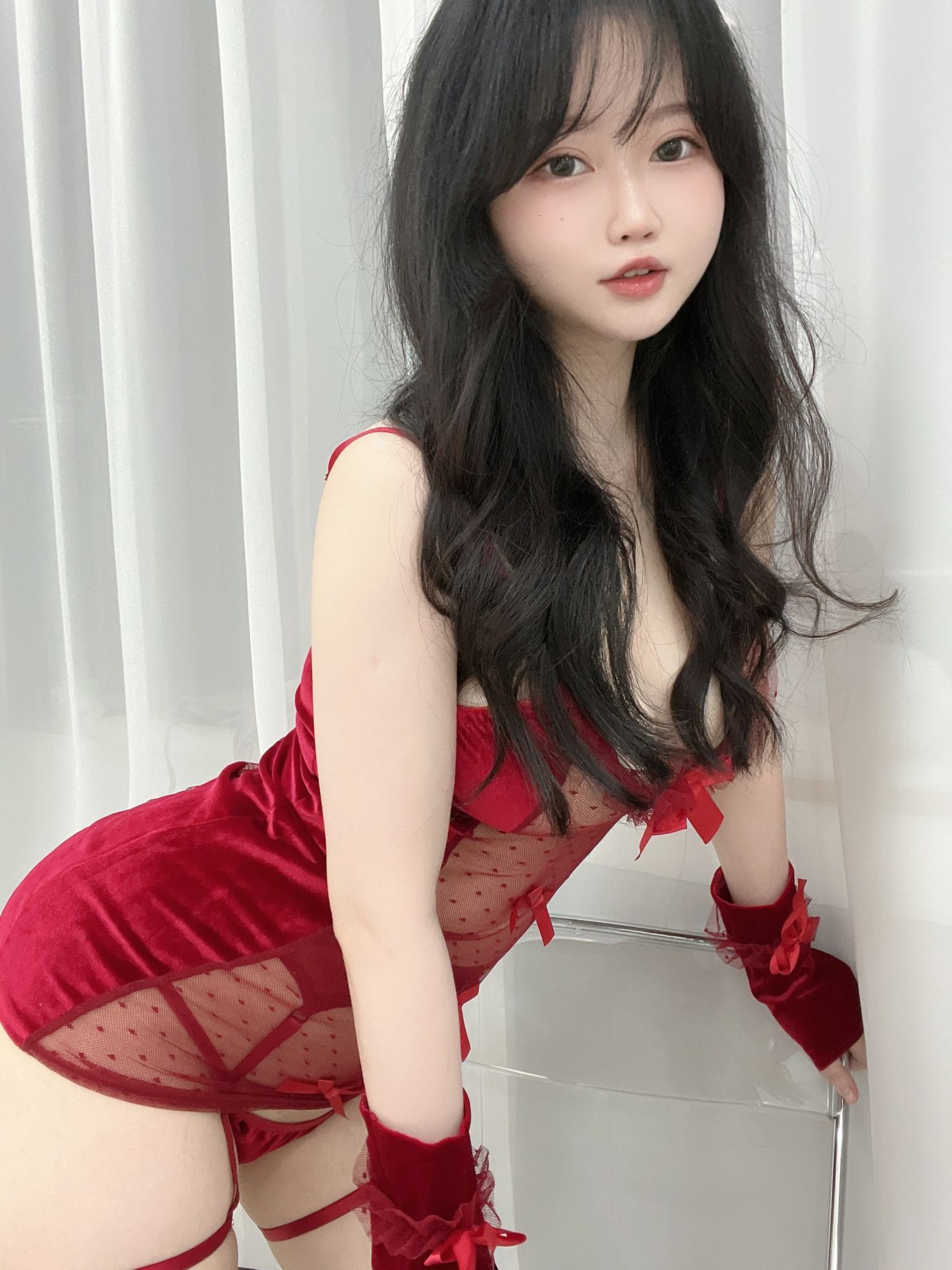 图片[3]-是依酱呀 红色波点-COS世界