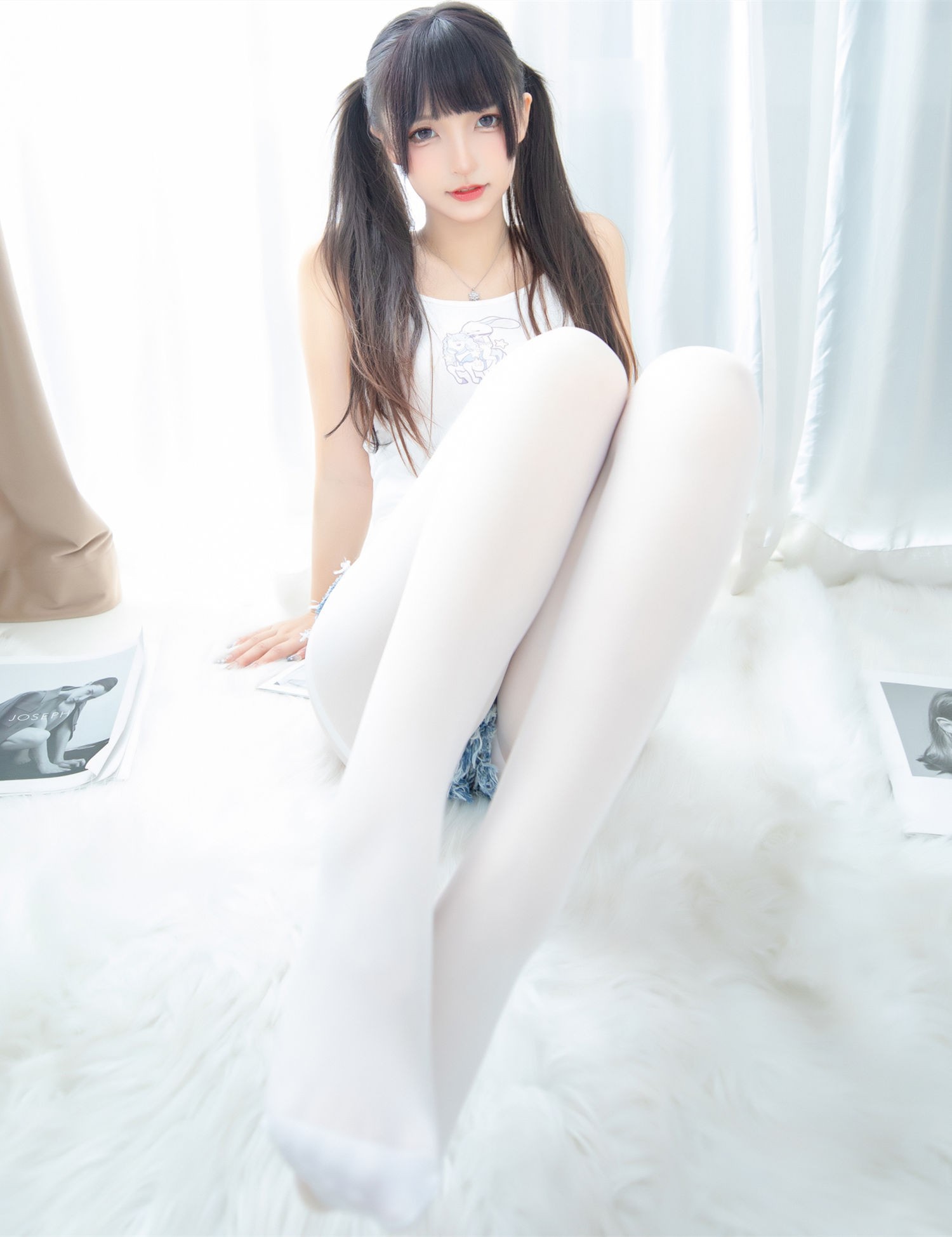 神楽板真冬 牛仔兔兔-COS世界