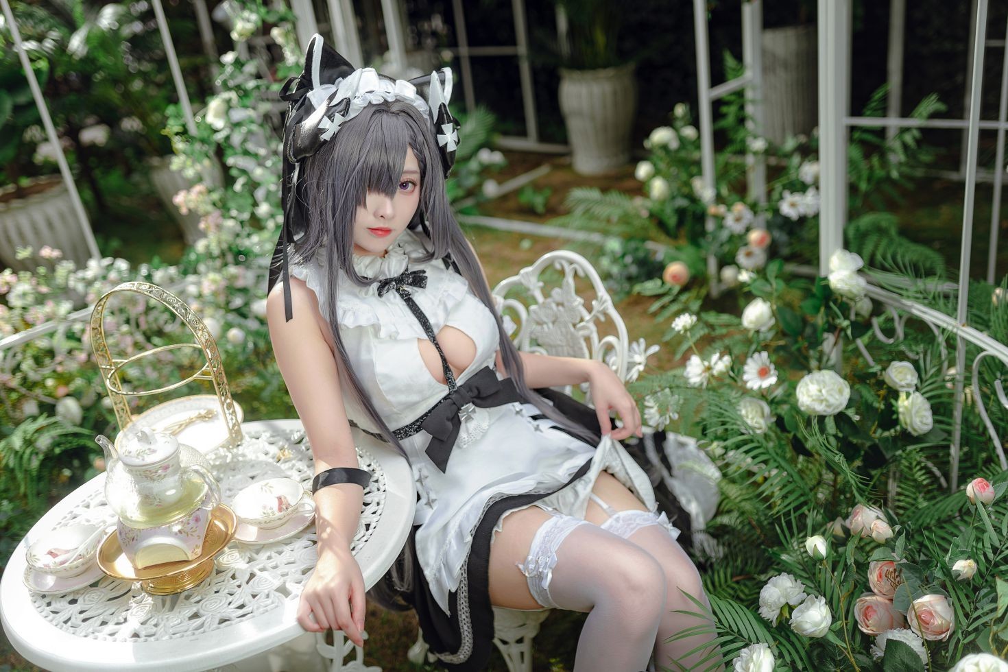 图片[3]-宫本桜 奥古斯特女仆装-COS世界