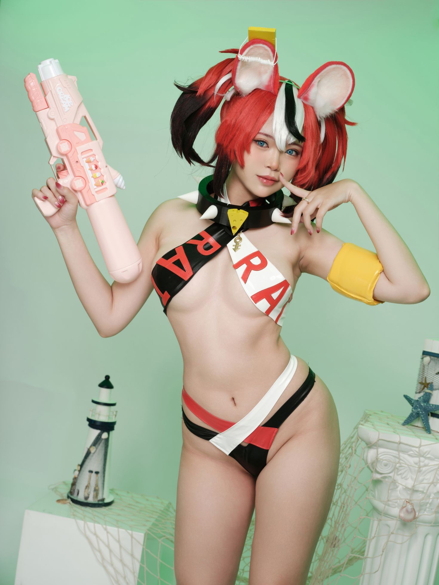 图片[4]-ZinieQ Hakos Baelz Pole Dancing-COS世界