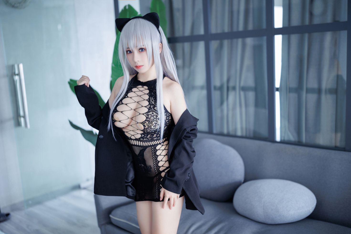 图片[4]-胡桃猫 魅惑猫娘-COS世界