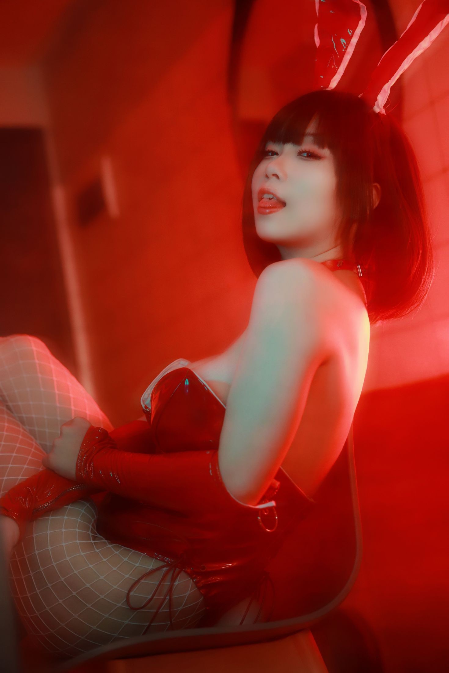 图片[5]-末夜 红色兔女郎-COS世界