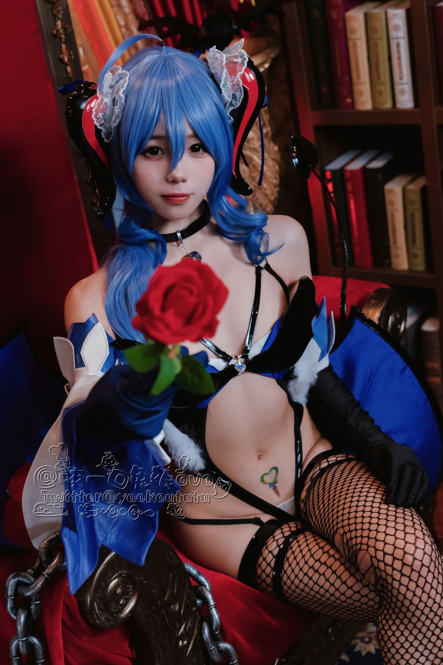 图片[4]-咬一口兔娘 甘雨魅魔-COS世界