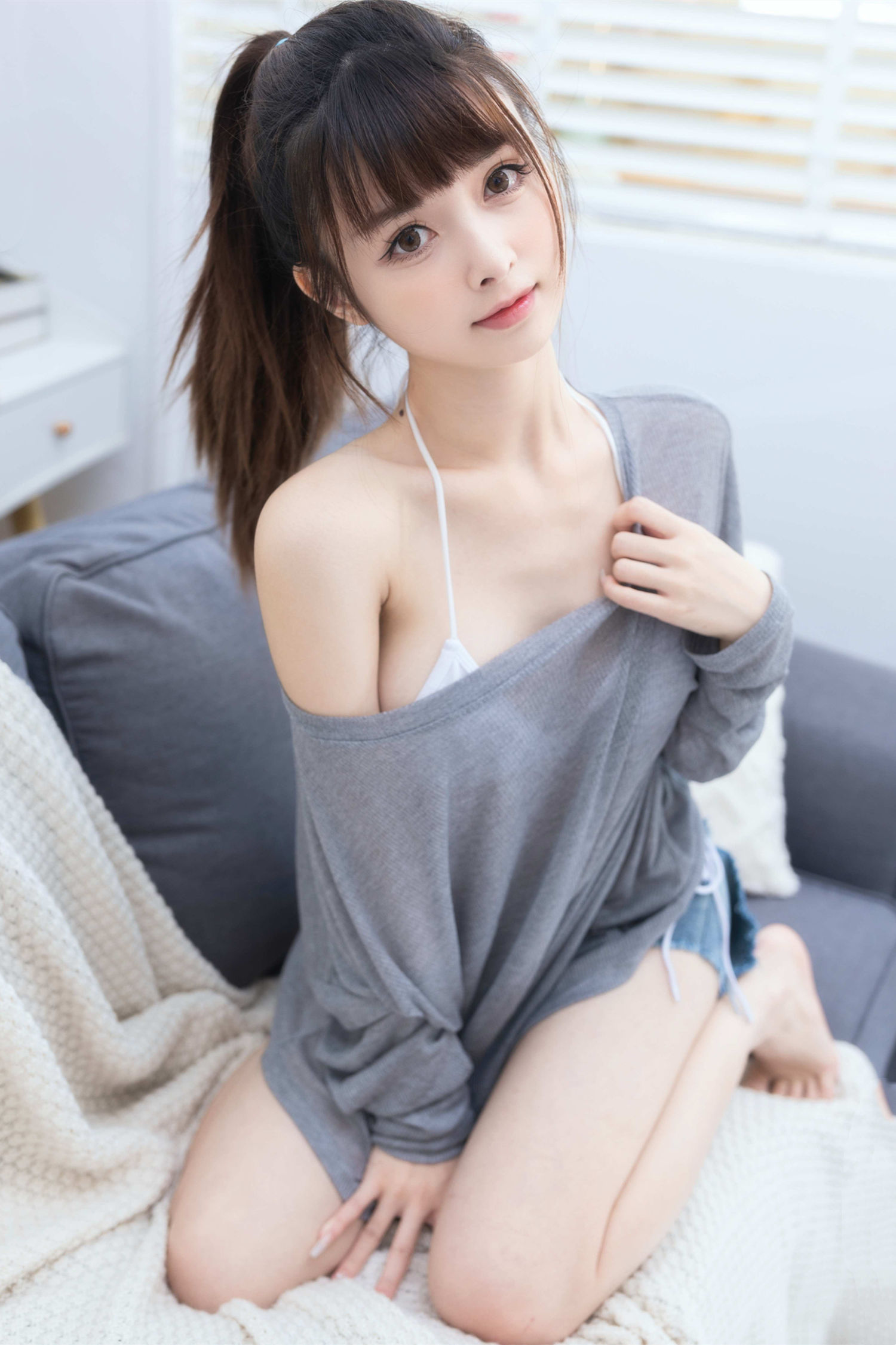 河豚抚子 居家比基尼-COS世界