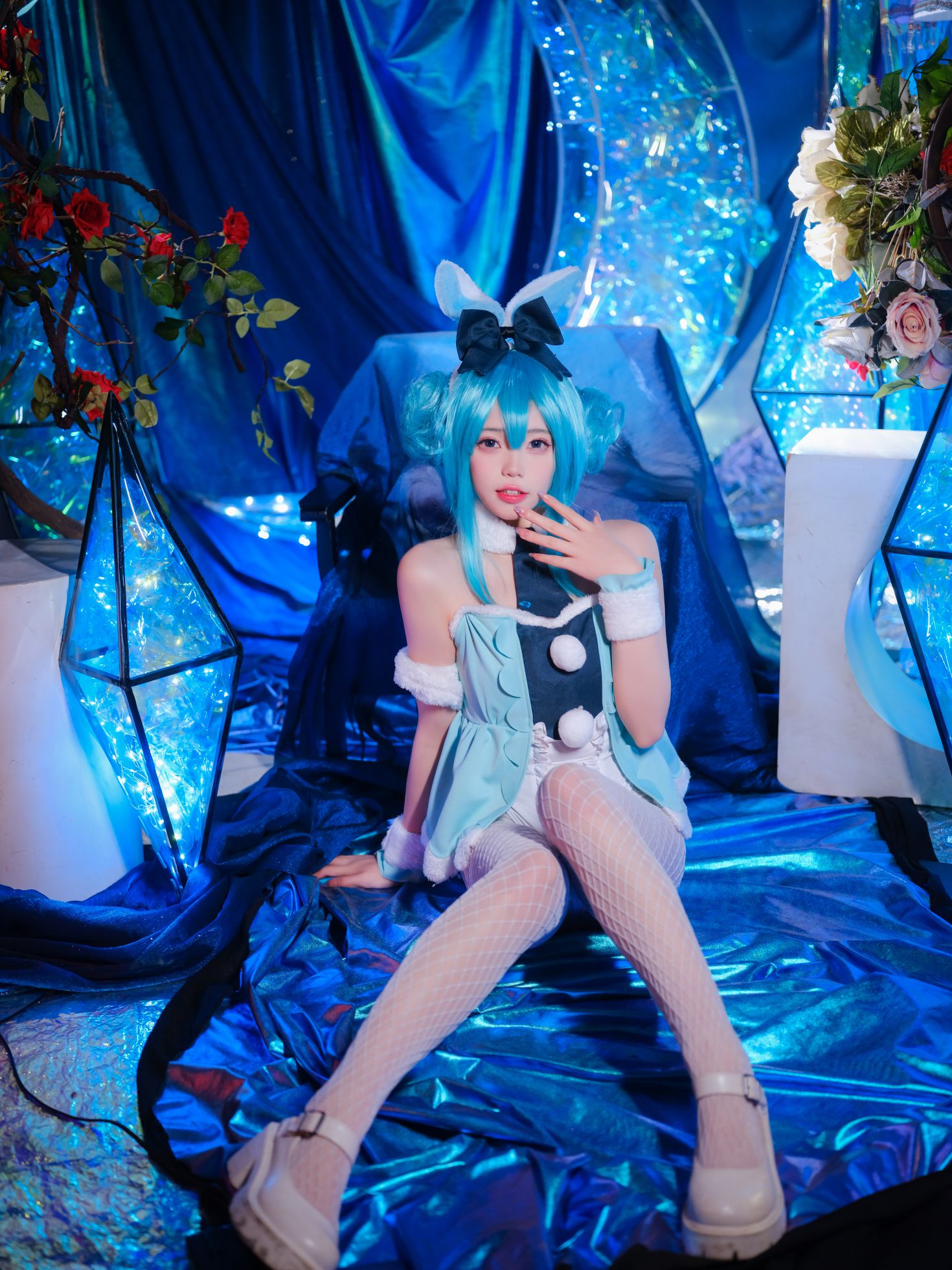 图片[3]-咬一口兔娘 初音未来兔女郎-COS世界
