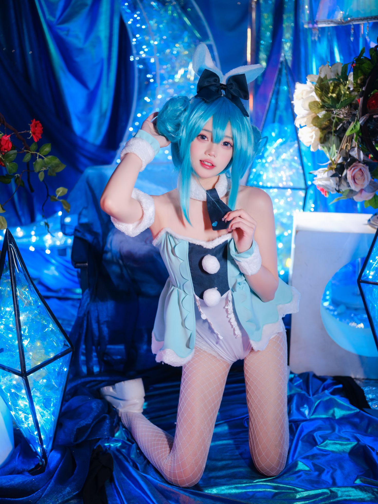 图片[2]-咬一口兔娘 初音未来兔女郎-COS世界
