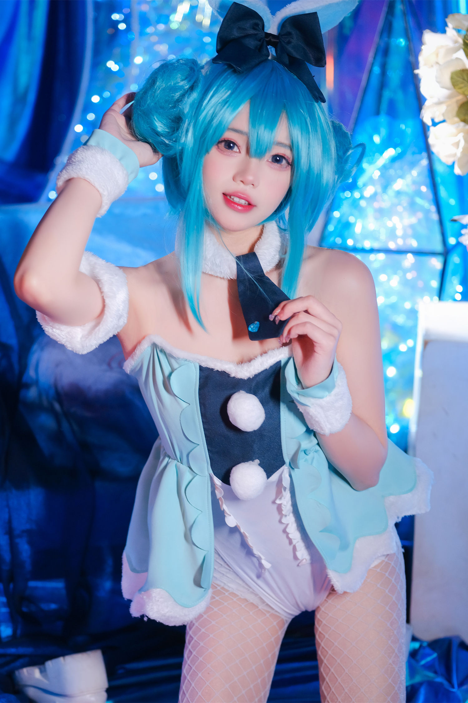 咬一口兔娘 初音未来兔女郎-COS世界