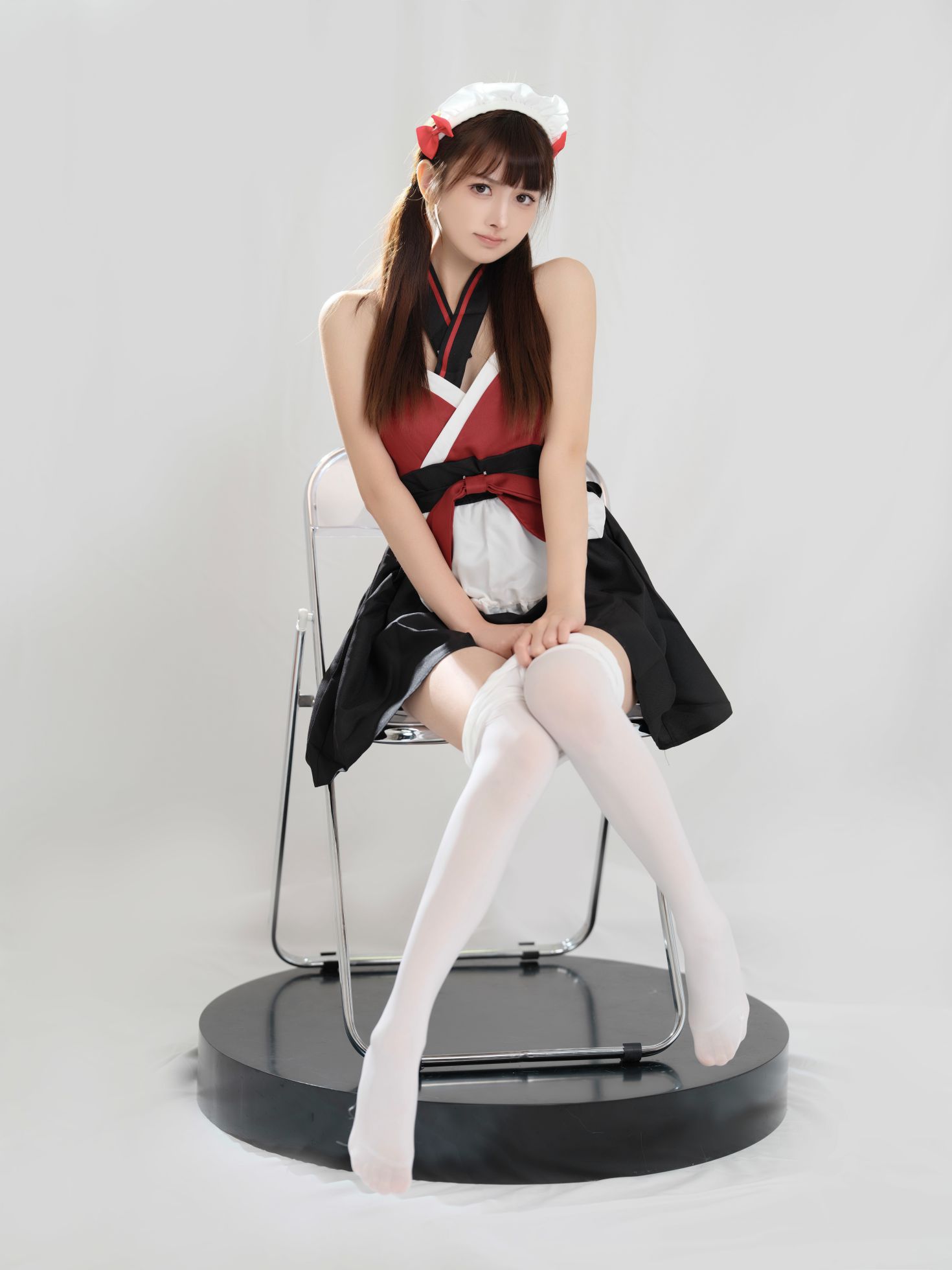 图片[2]-河豚抚子 红衣小女仆-COS世界