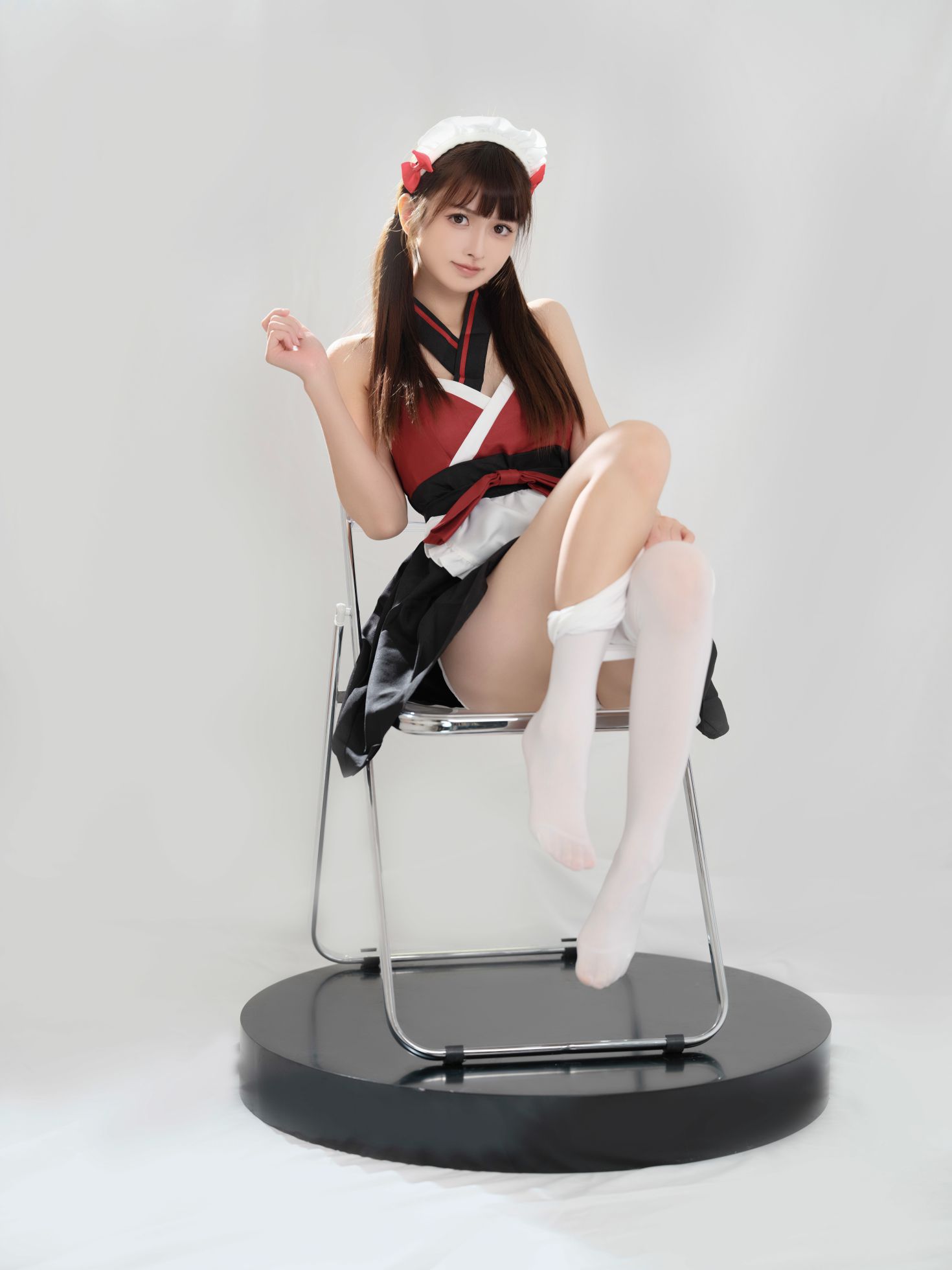 图片[4]-河豚抚子 红衣小女仆-COS世界