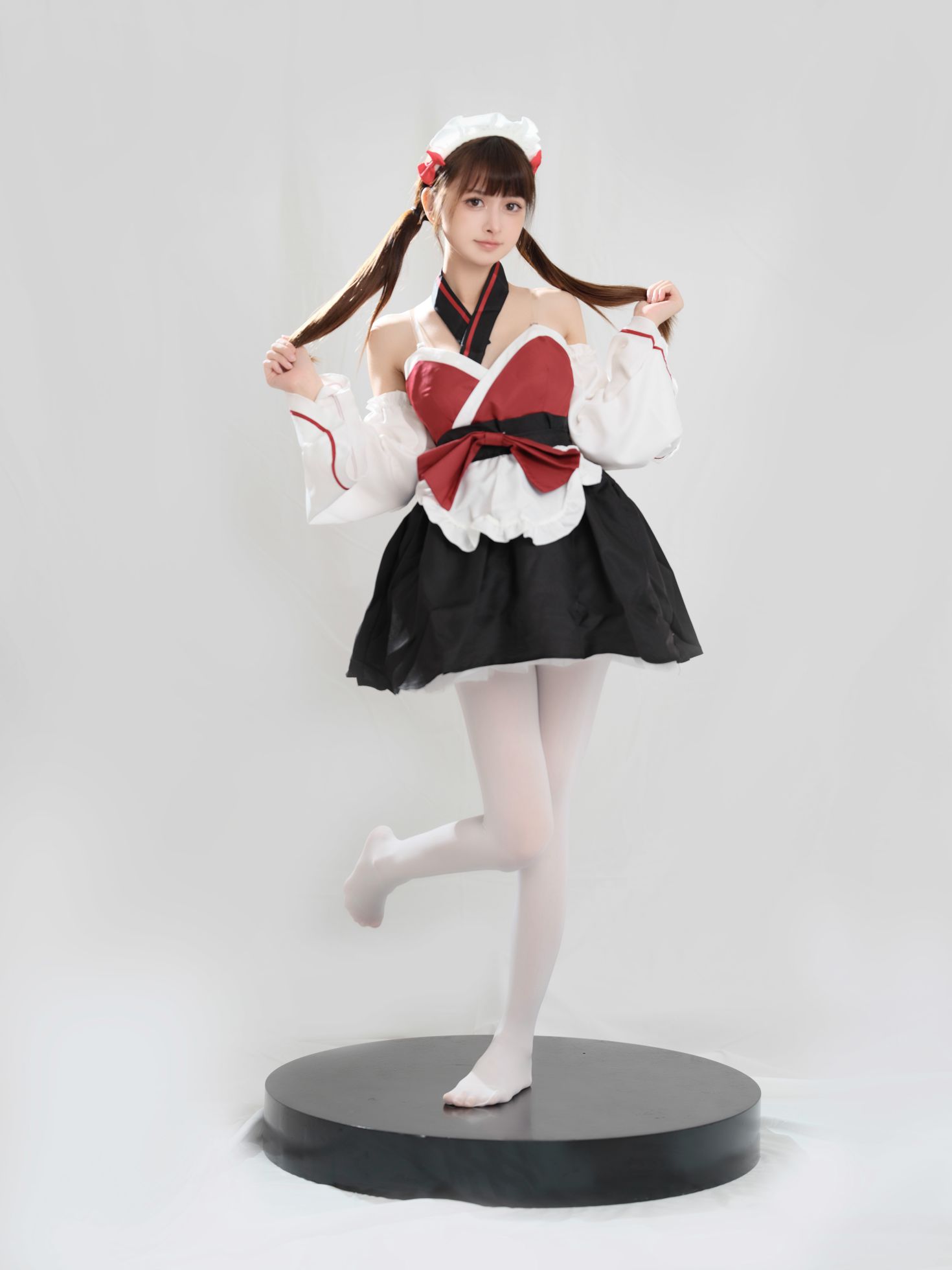 图片[5]-河豚抚子 红衣小女仆-COS世界