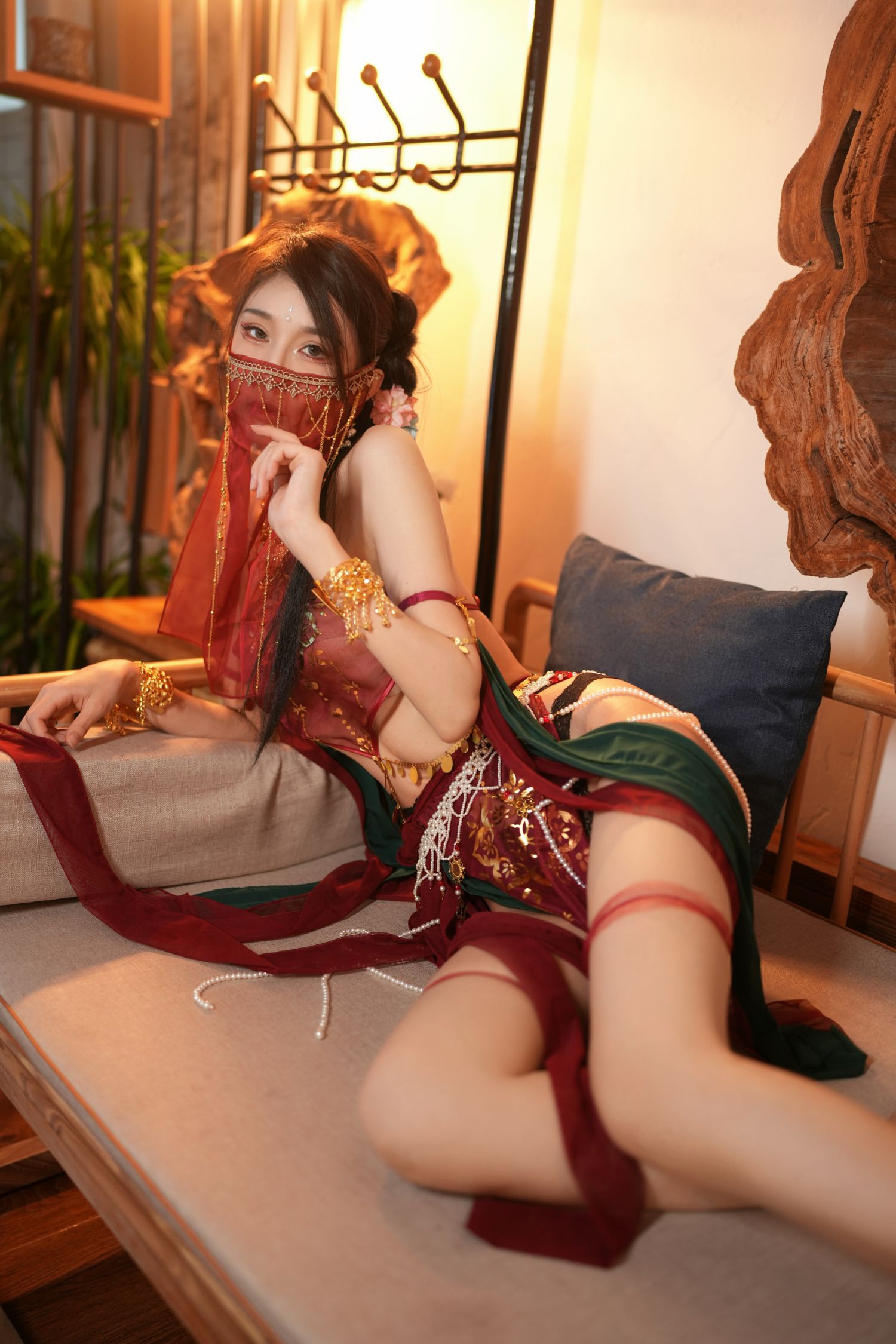 图片[3]-余多多 妲己的古风诱惑力-COS世界