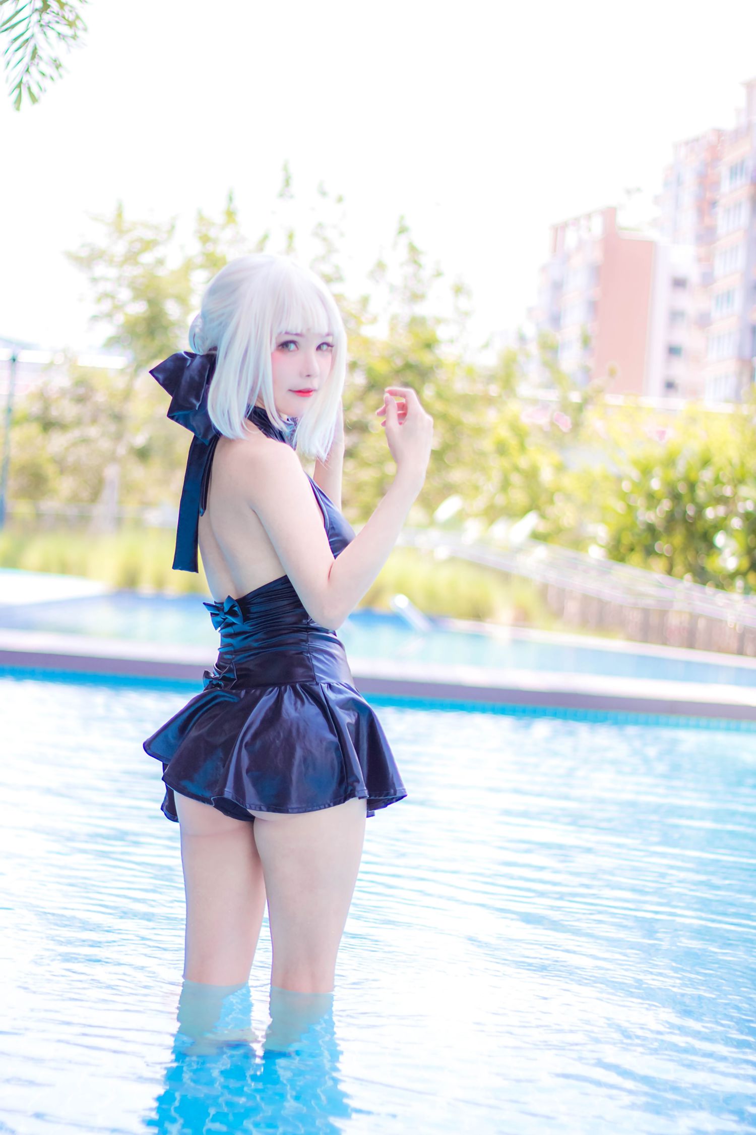 图片[4]-Kitkat Saber Alter Swimsuit-COS世界