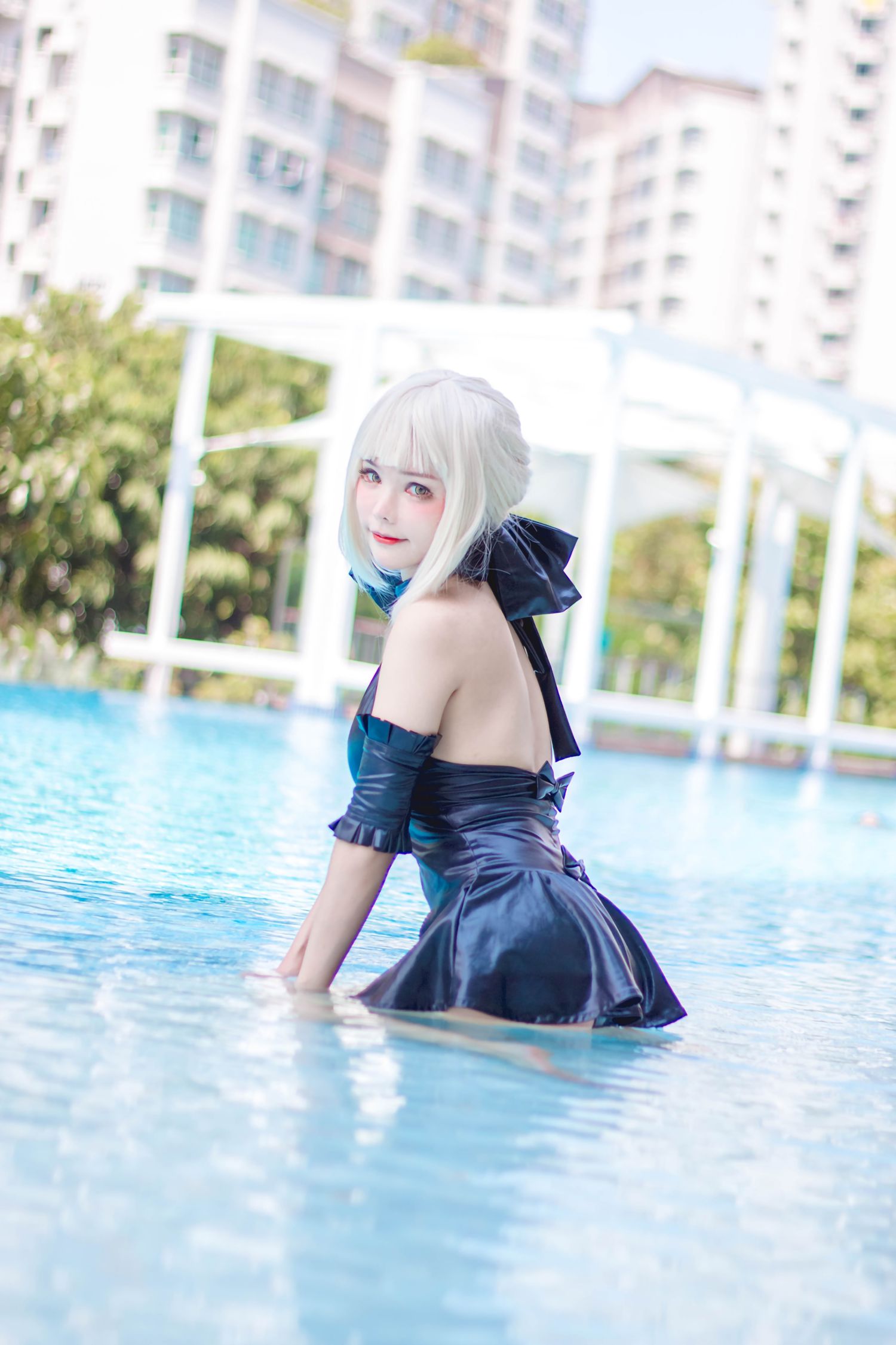 图片[5]-Kitkat Saber Alter Swimsuit-COS世界