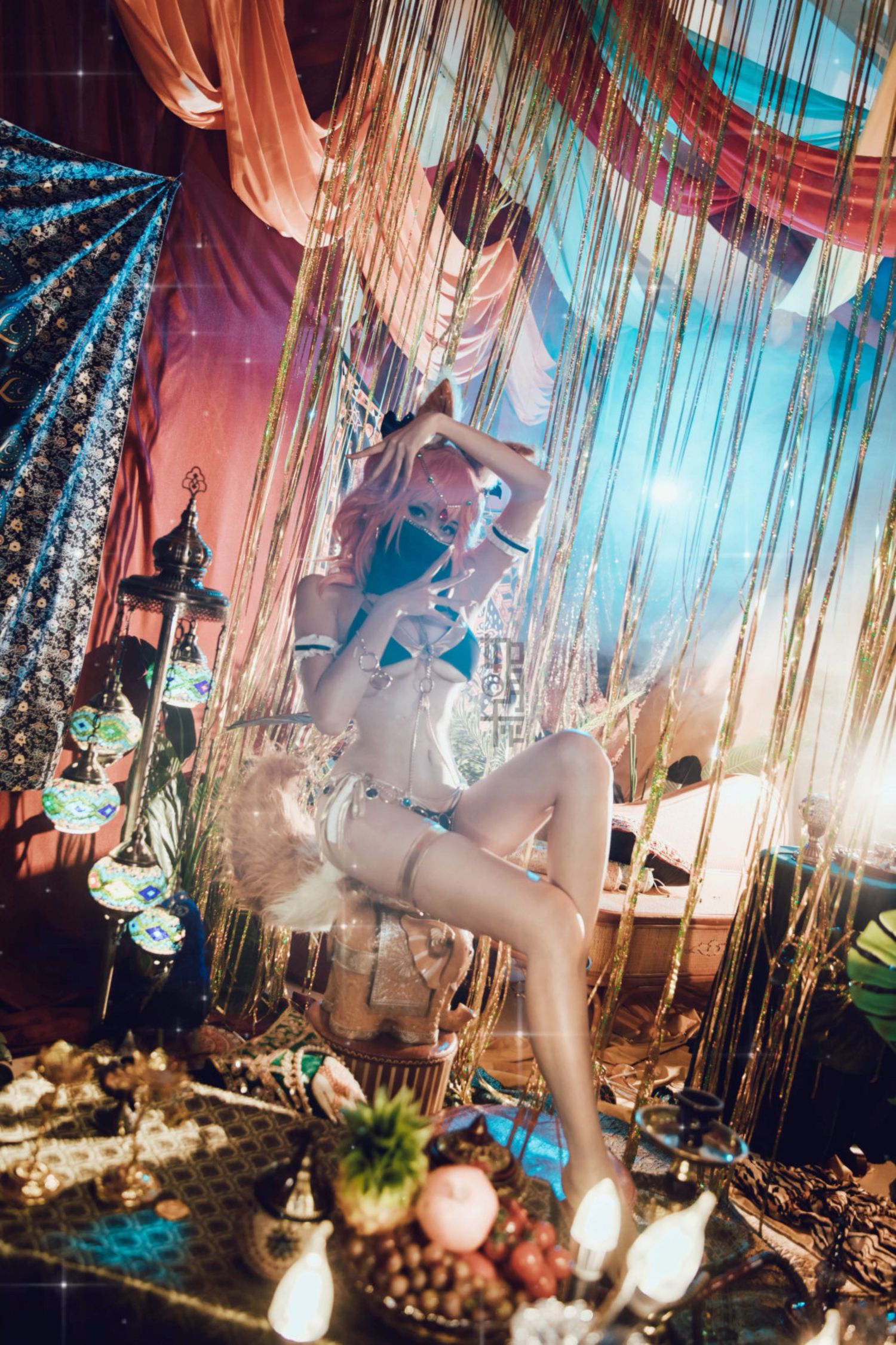 图片[2]-如月灰 玉藻前阿拉伯舞娘-COS世界