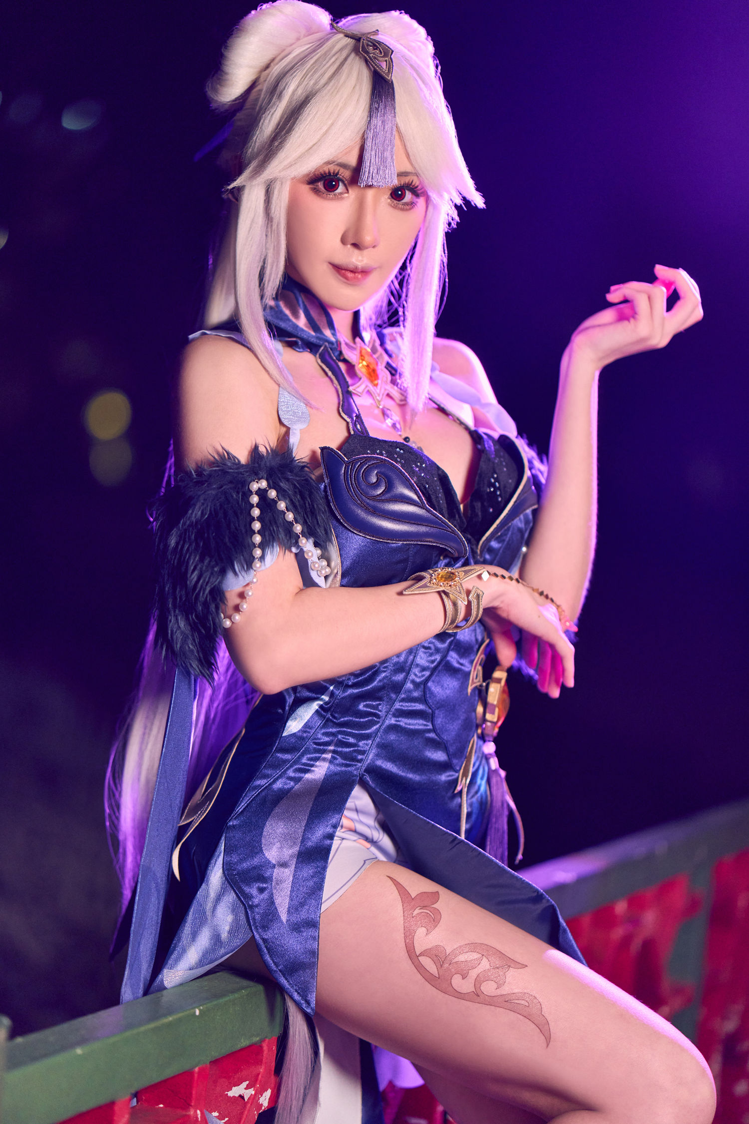Ningguang Orchid Evening Gown-COS世界