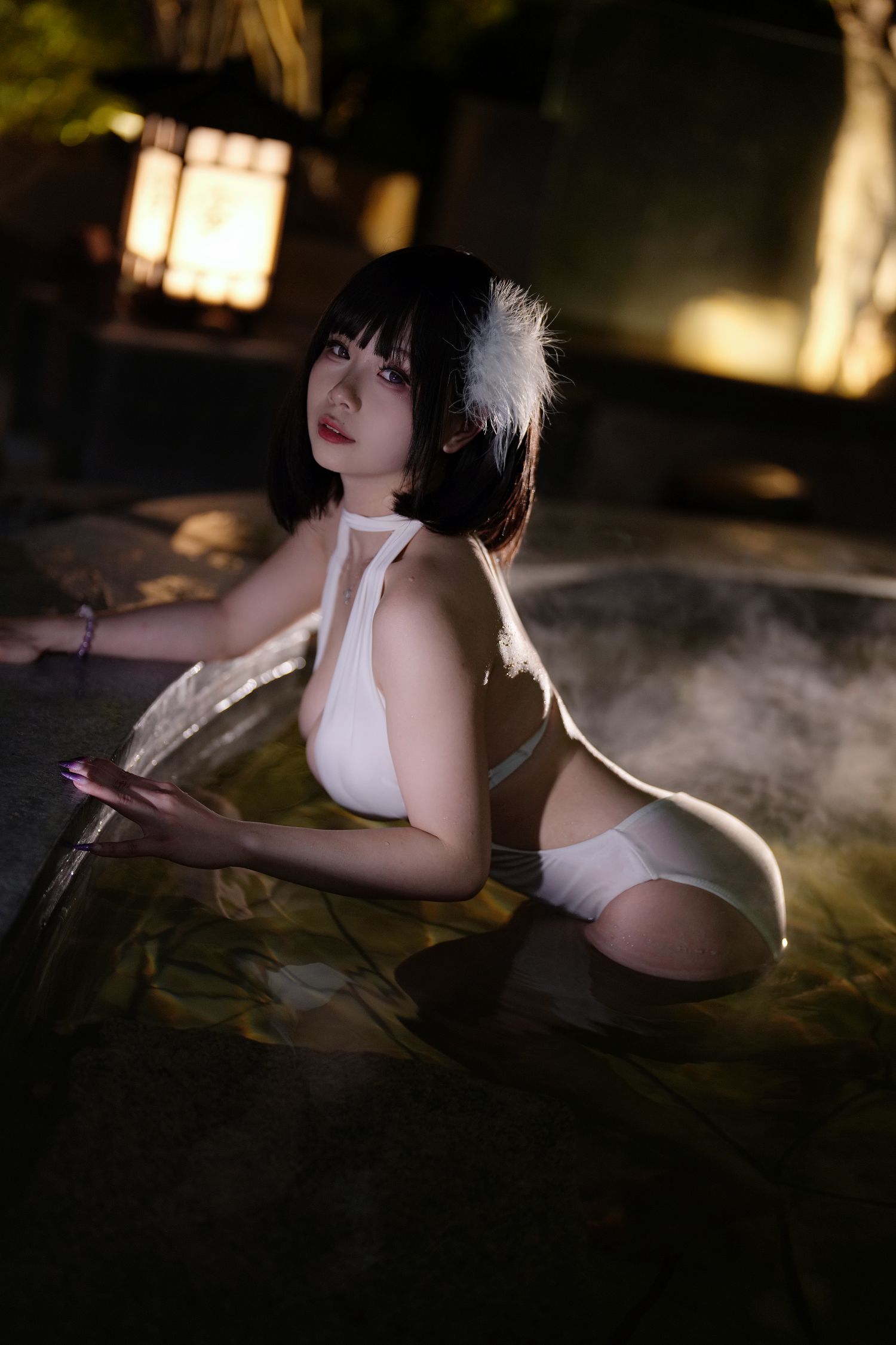 图片[4]-末夜 白色泳装-COS世界