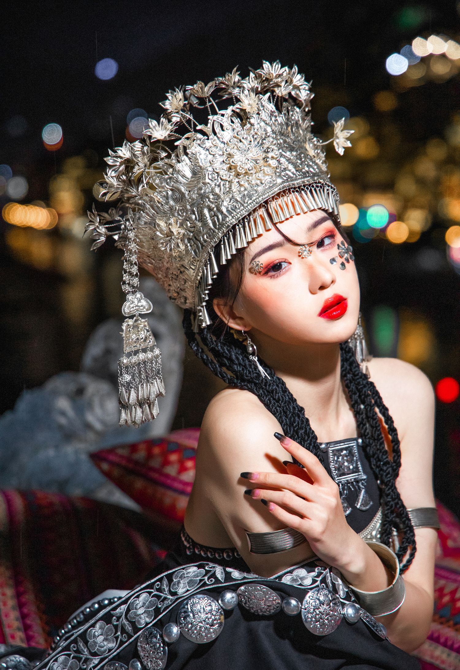 图片[5]-瓦斯塔亚小龙虾 苗疆女子-COS世界