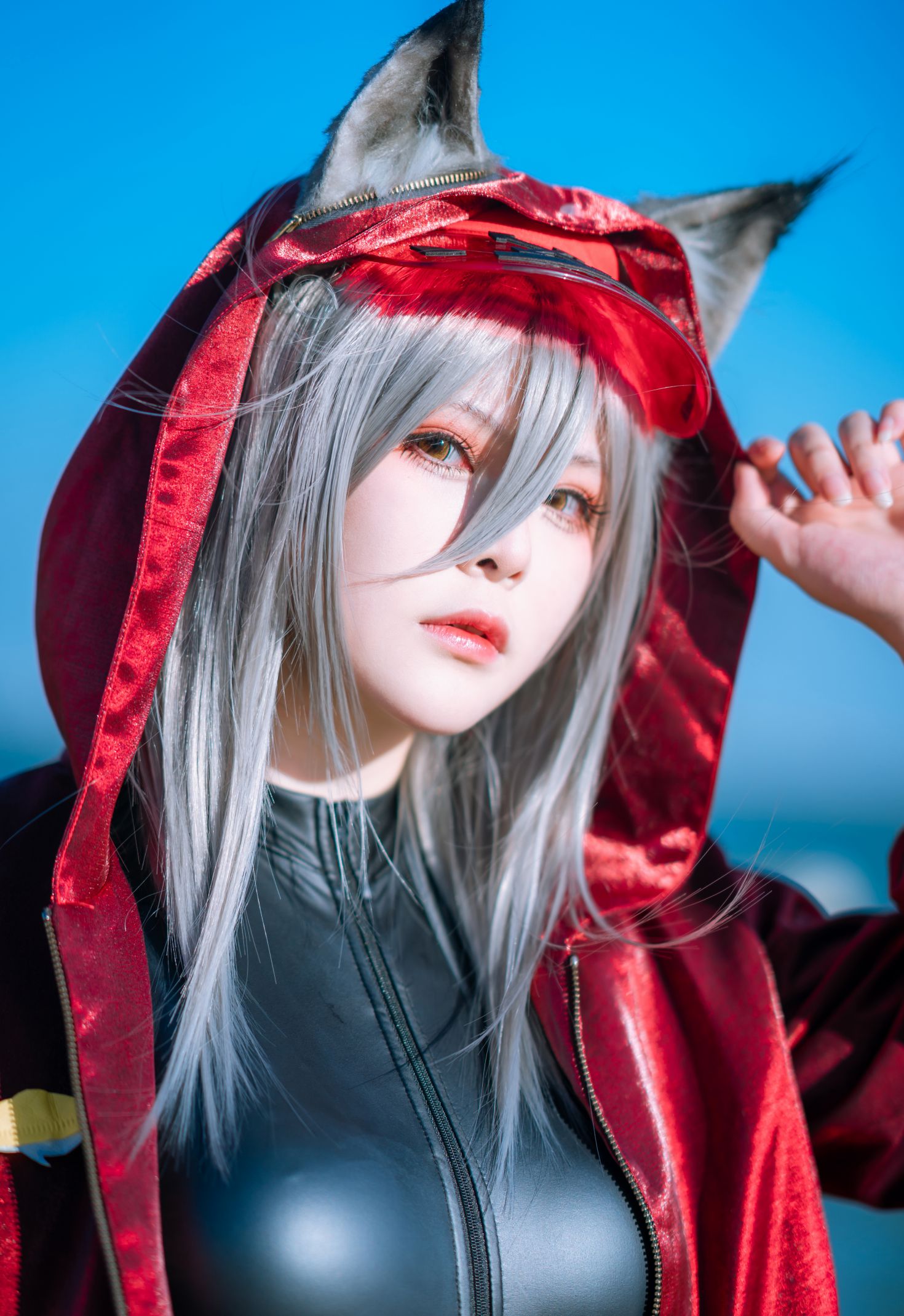 图片[4]-百合欧皇子 明日方舟轻风-COS世界
