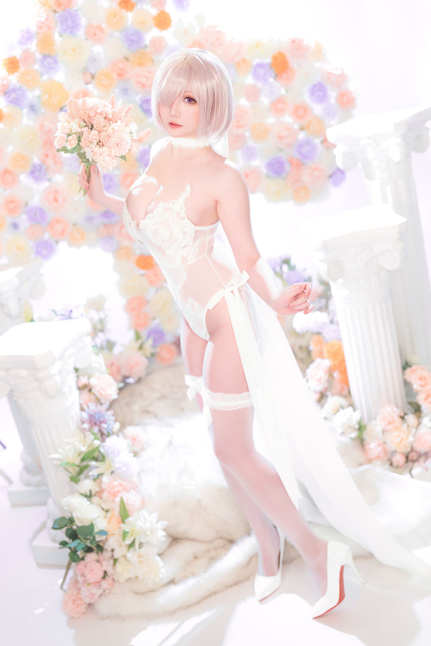 图片[4]-星之迟迟 玛修同人婚纱-COS世界