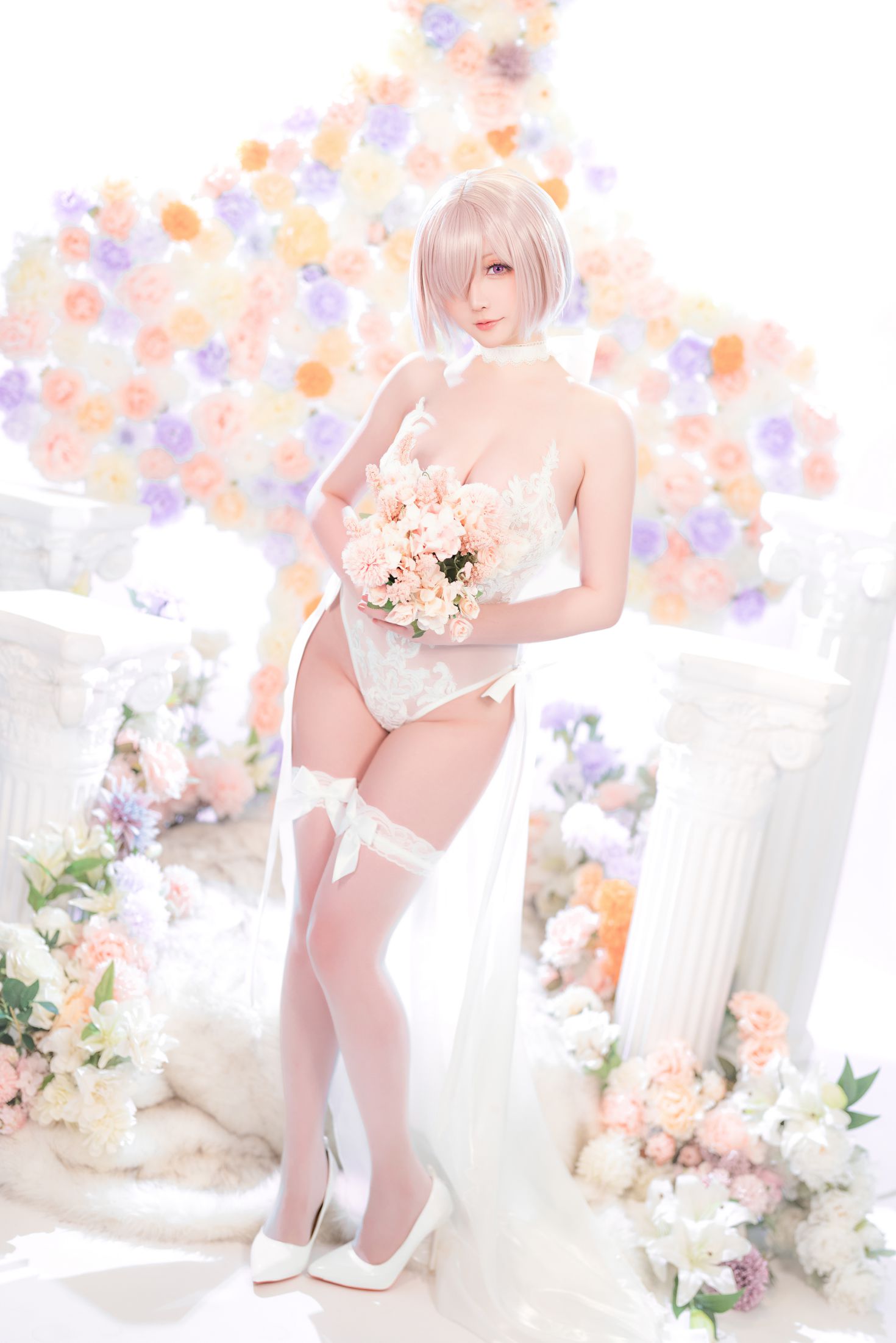 图片[3]-星之迟迟 玛修同人婚纱-COS世界