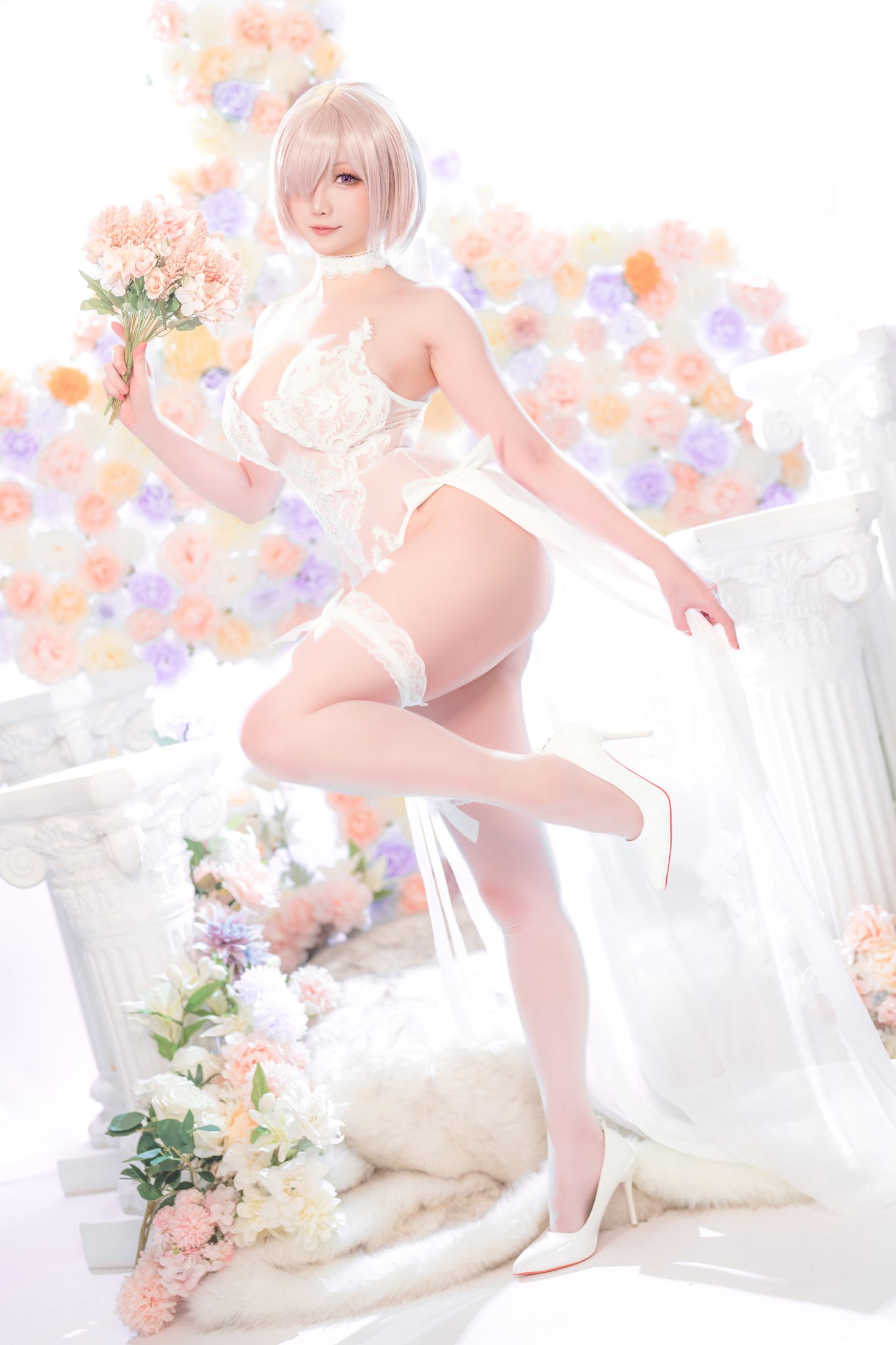 图片[5]-星之迟迟 玛修同人婚纱-COS世界
