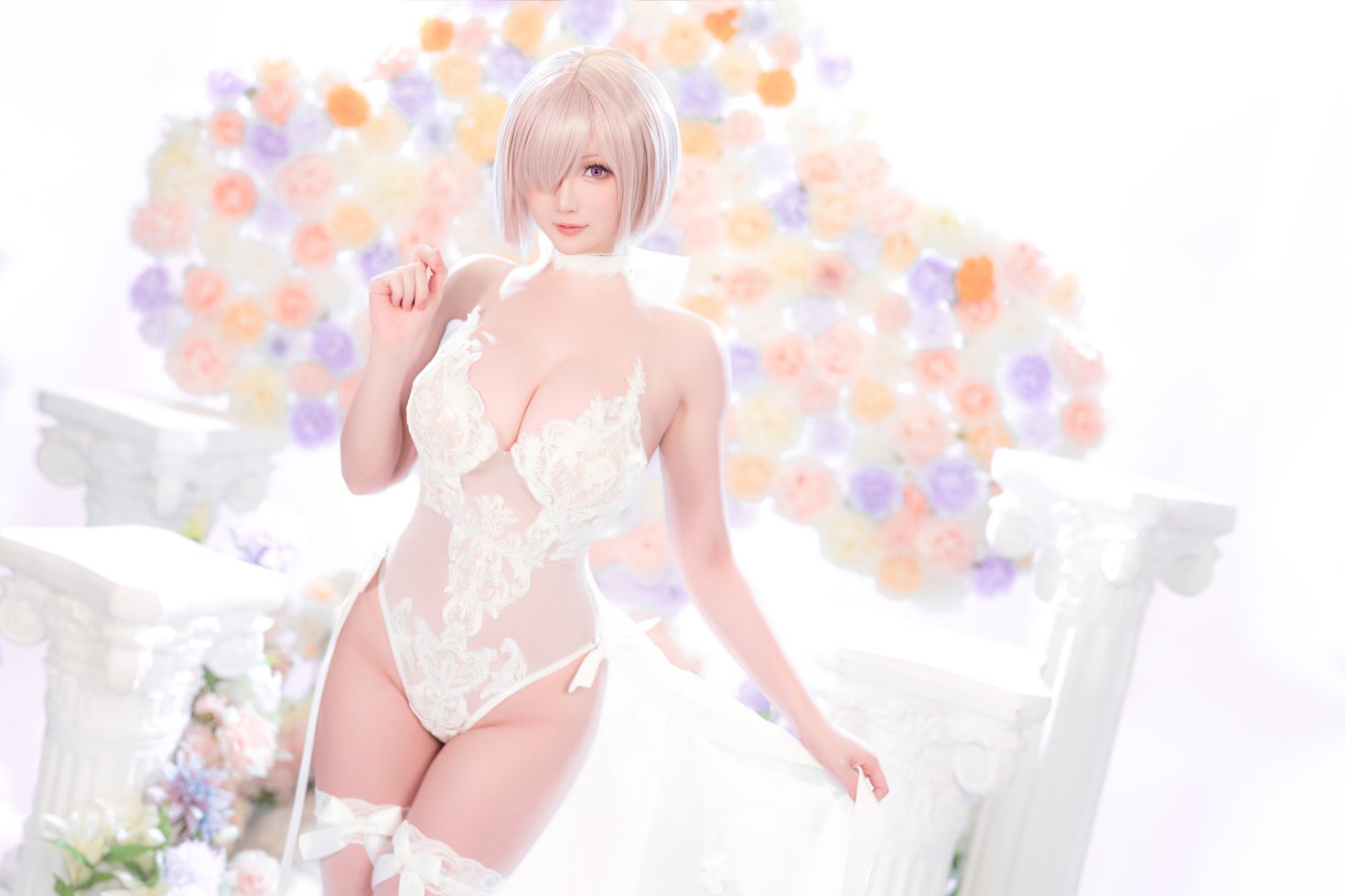 图片[2]-星之迟迟 玛修同人婚纱-COS世界