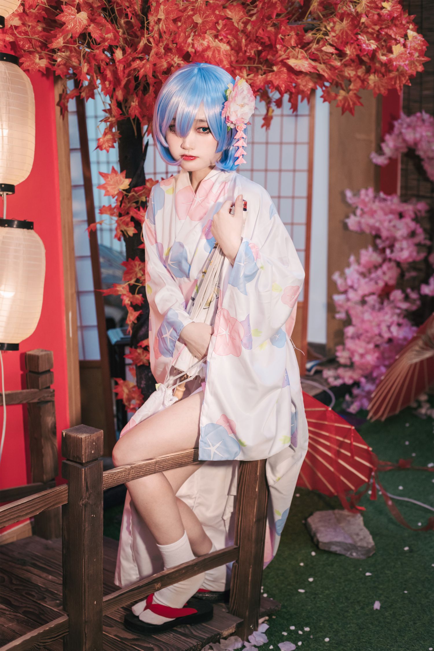 图片[2]-神沢永莉 蕾姆和风-COS世界