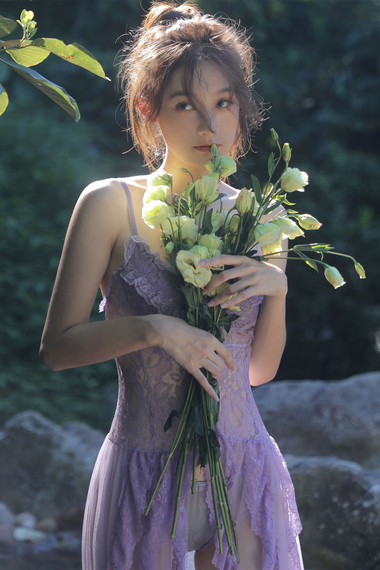 小溪水写真 栗子-COS世界