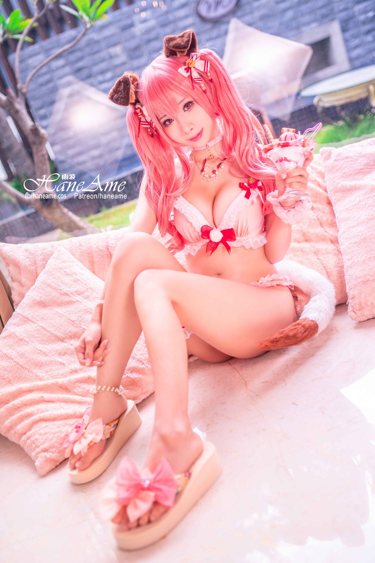图片[4]-Hane Ame 雨波写真 兽耳少女 Naki-COS世界