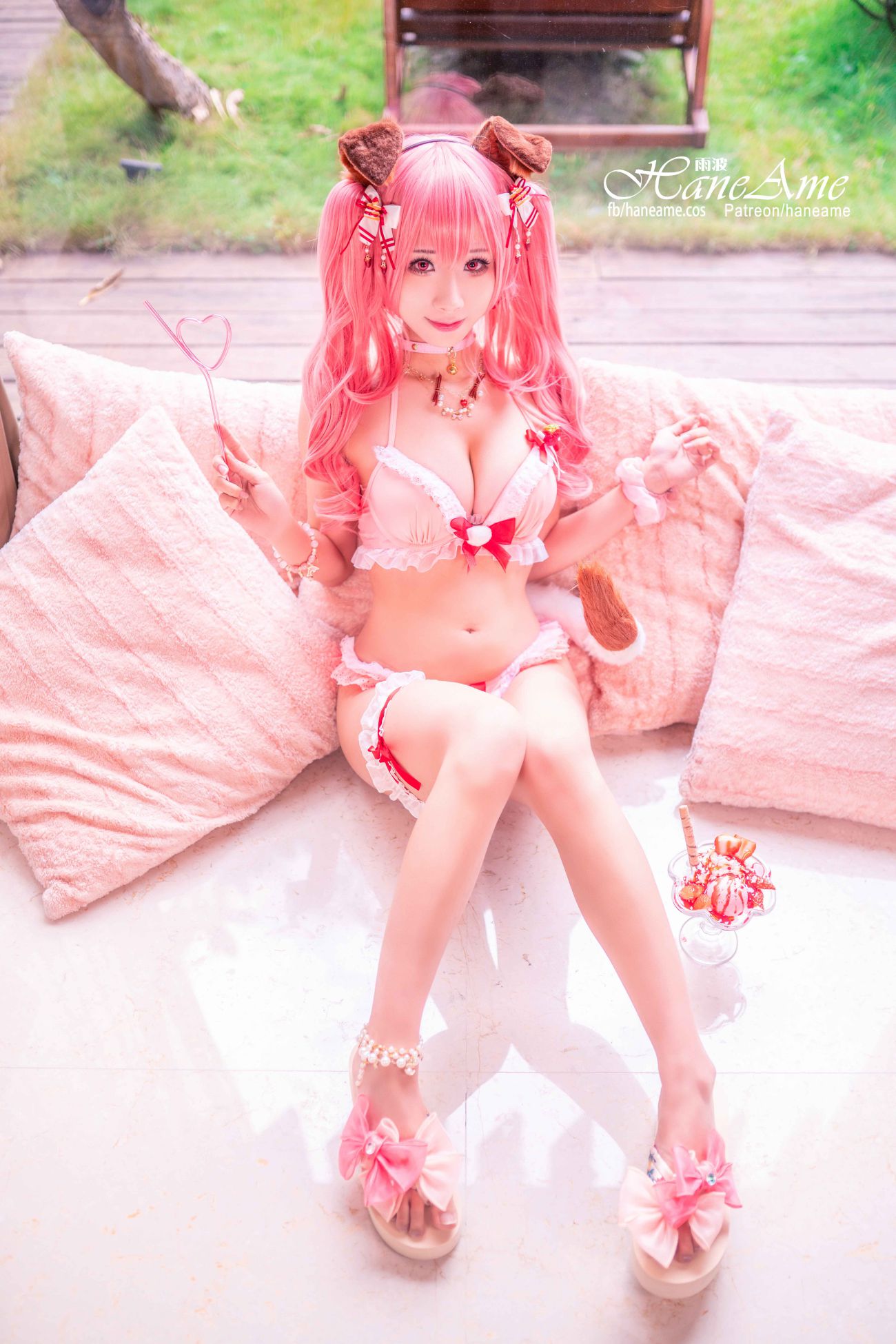 图片[2]-Hane Ame 雨波写真 兽耳少女 Naki-COS世界