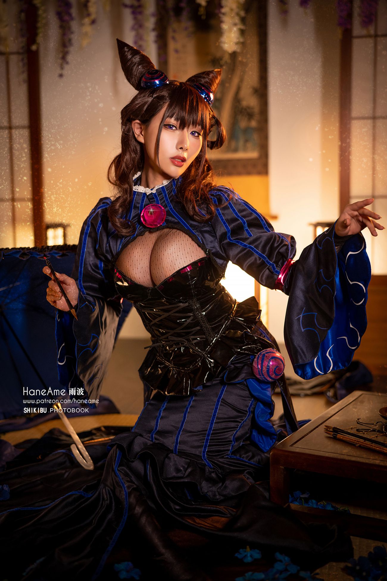 图片[2]-Hane Ame 雨波写真 紫式部-COS世界