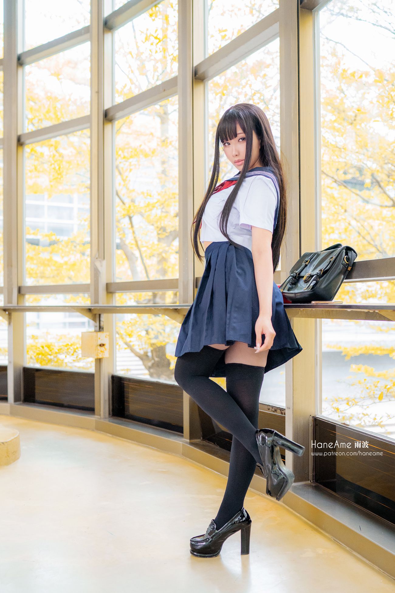 图片[4]-Hane Ame 雨波写真 JK-COS世界