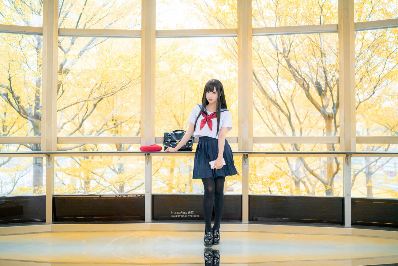 图片[2]-Hane Ame 雨波写真 JK-COS世界
