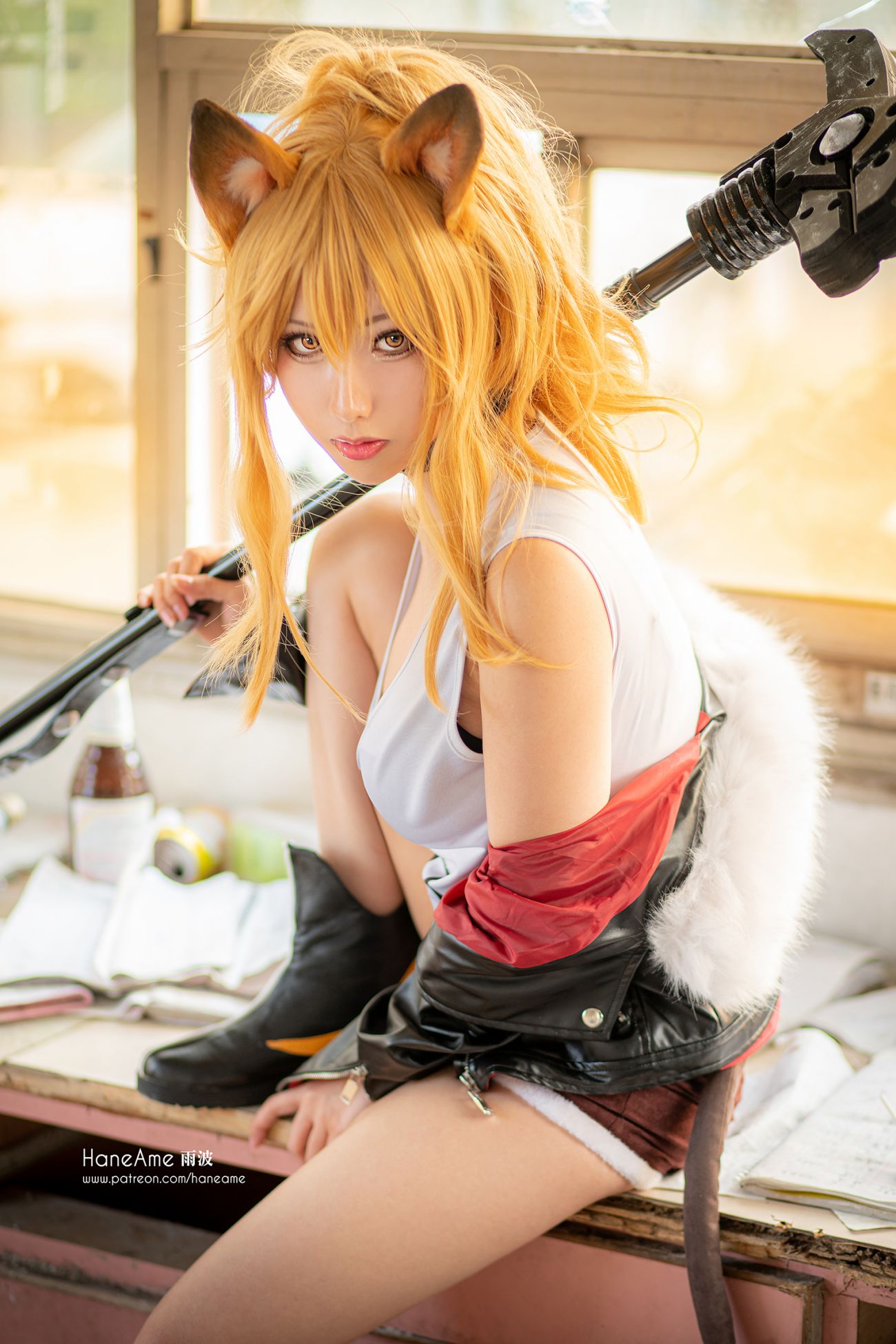 图片[2]-Hane Ame 雨波写真 明日方舟 推进之王1-COS世界