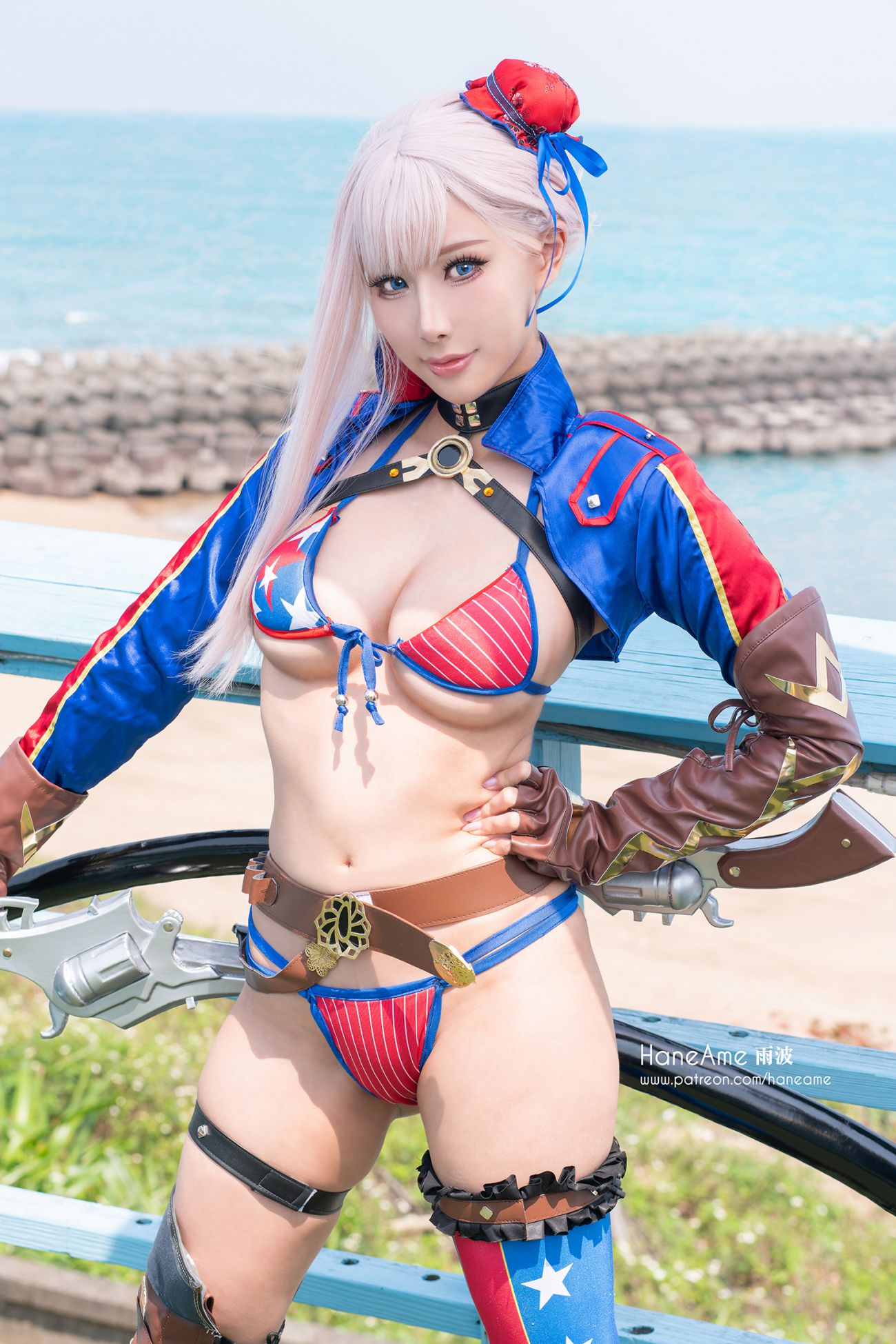 图片[3]-Hane Ame雨波写真 武藏泳装-COS世界